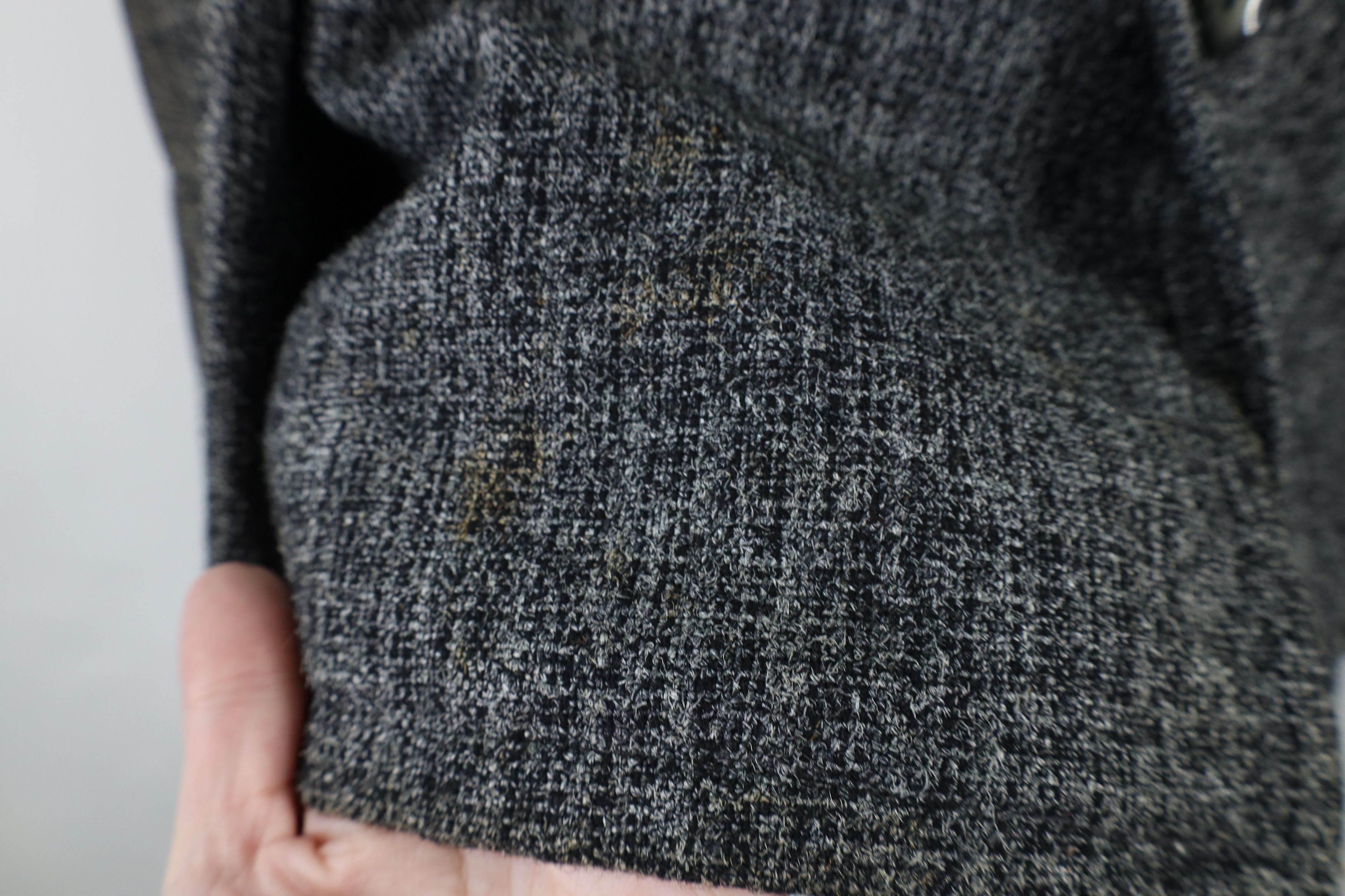 Vintage Vintage 60s 70s Norwegian Wool Tweed Blazer Jacket Gray Size US XL / EU 56 / 4 - 11 Thumbnail