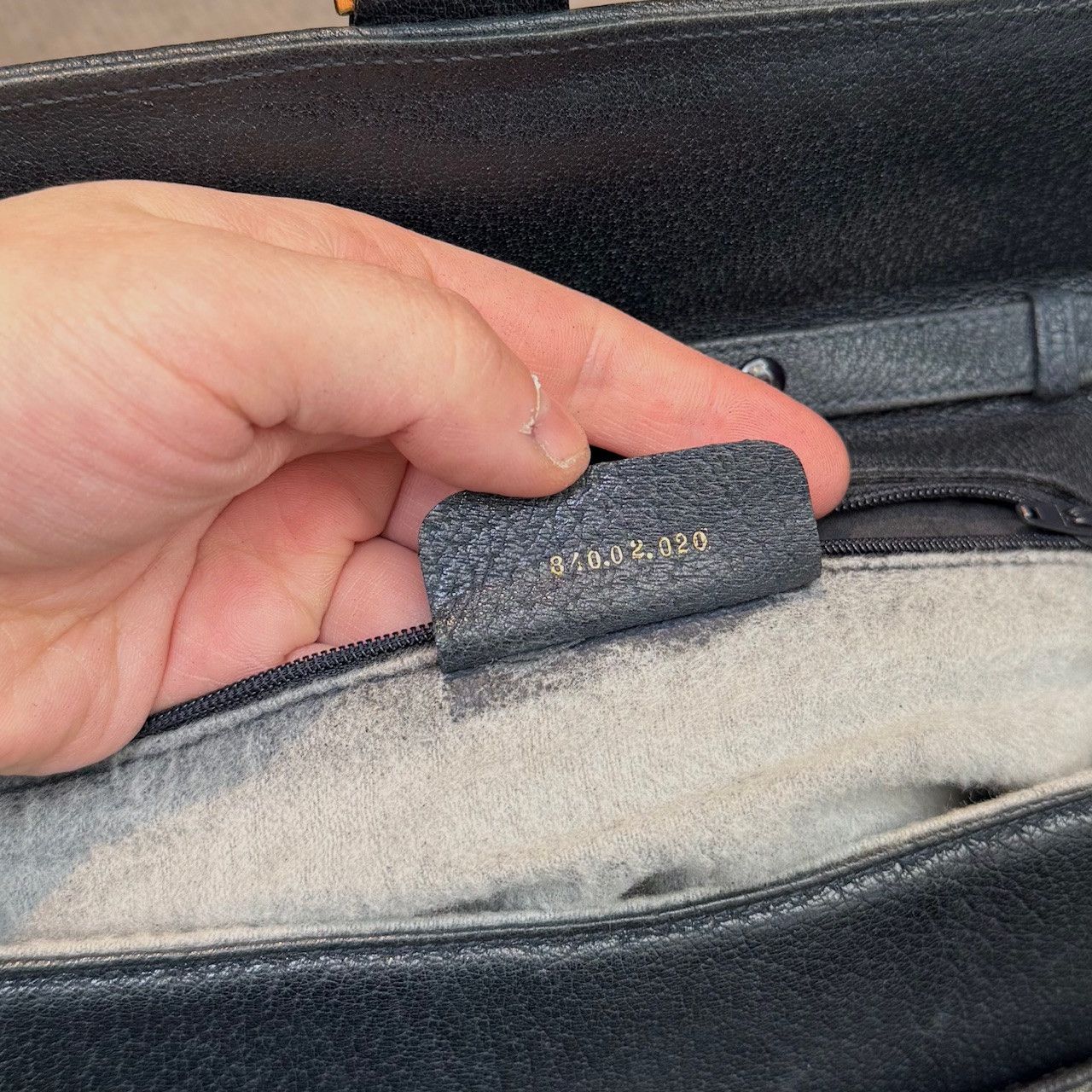 Gucci Gucci Vintage Navy Blue Leather GG Supreme Plus Shoulder Bag Size ONE SIZE - 13 Thumbnail