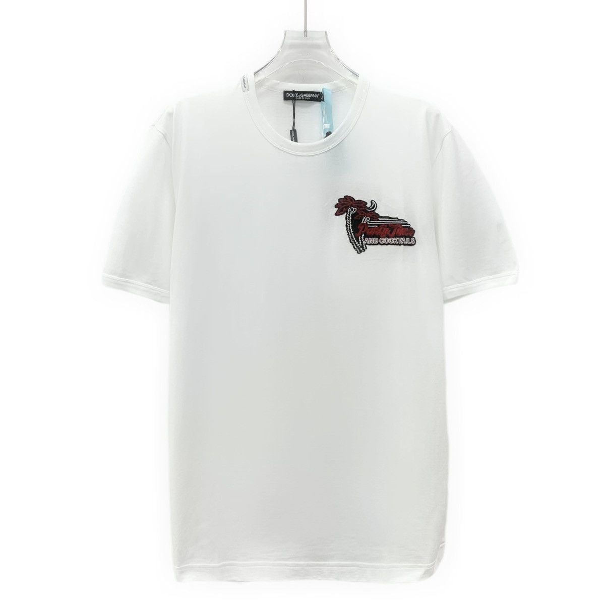 Dolce & Gabbana Dolce & Gabbana Cotton Short Sleeve T-Shirt K26WX Size US L / EU 52-54 / 3 - 1 Thumbnail