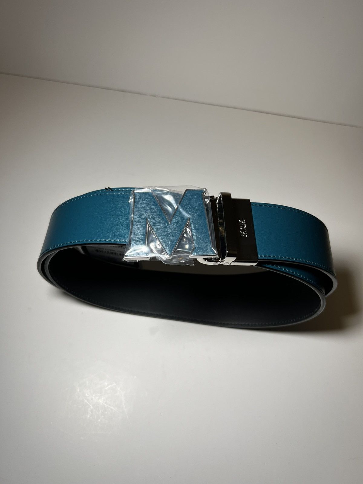 MCM MCM Reversible Belt Blue/Black. M Buckle New Size ONE SIZE - 14 Thumbnail