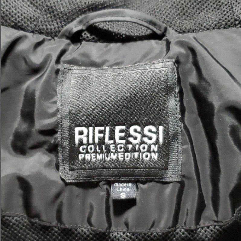 Other Riflessi Size M Windbreaker Black Mesh Lined Pockets Light Size M / US 6-8 / IT 42-44 - 8 Thumbnail