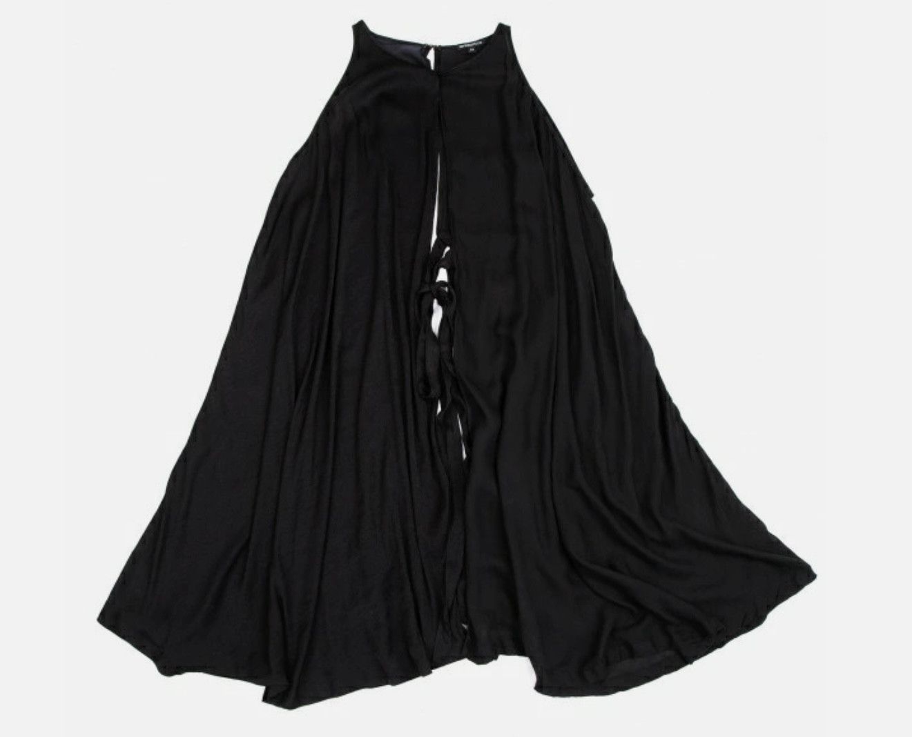 Ann Demeulemeester Black sleeveless wrap up dress size 36 Size S / US 4 / IT 40 - 2 Thumbnail