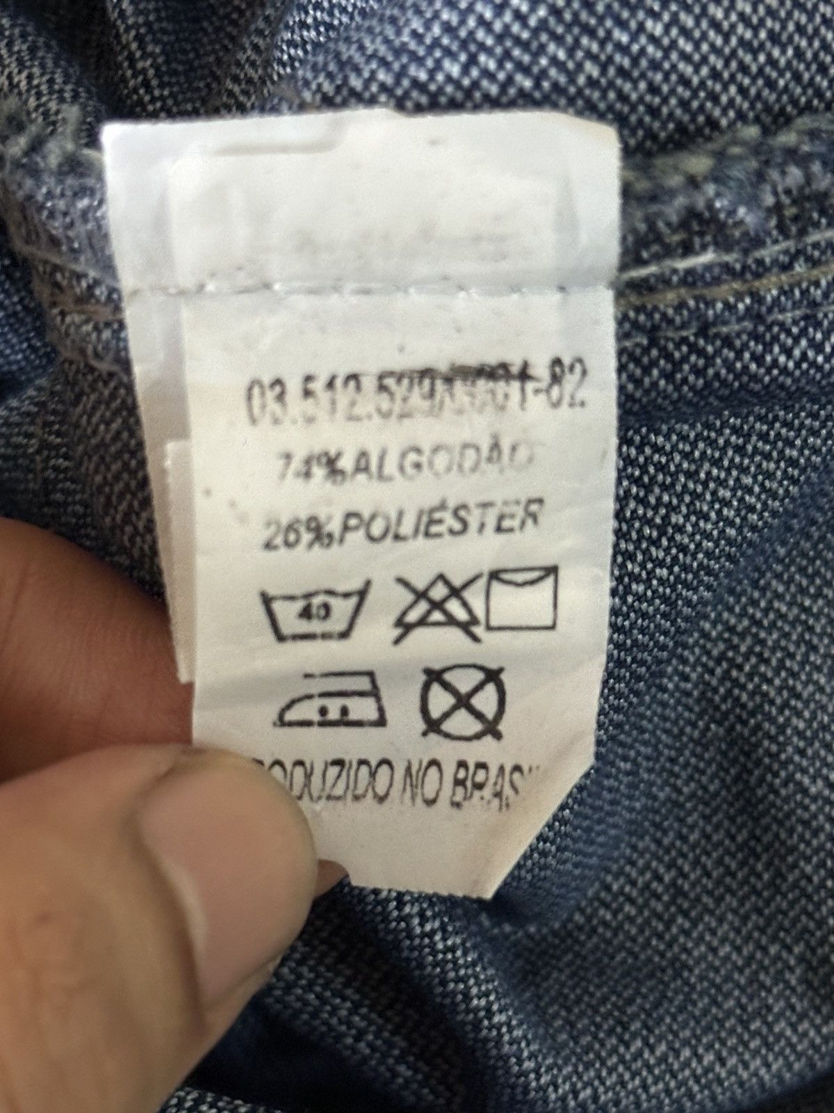 Hysteric Glamour Vintage Japanese Brand Blue Faded Wash Cargo Flare Jeans Size 29" - 10 Thumbnail