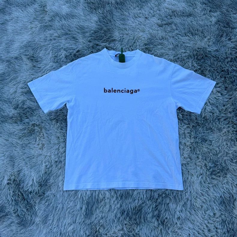 Balenciaga Balenciaga Letter short sleeve 2502-Nextarrow Size US S / EU 44-46 / 1 - 1 Thumbnail