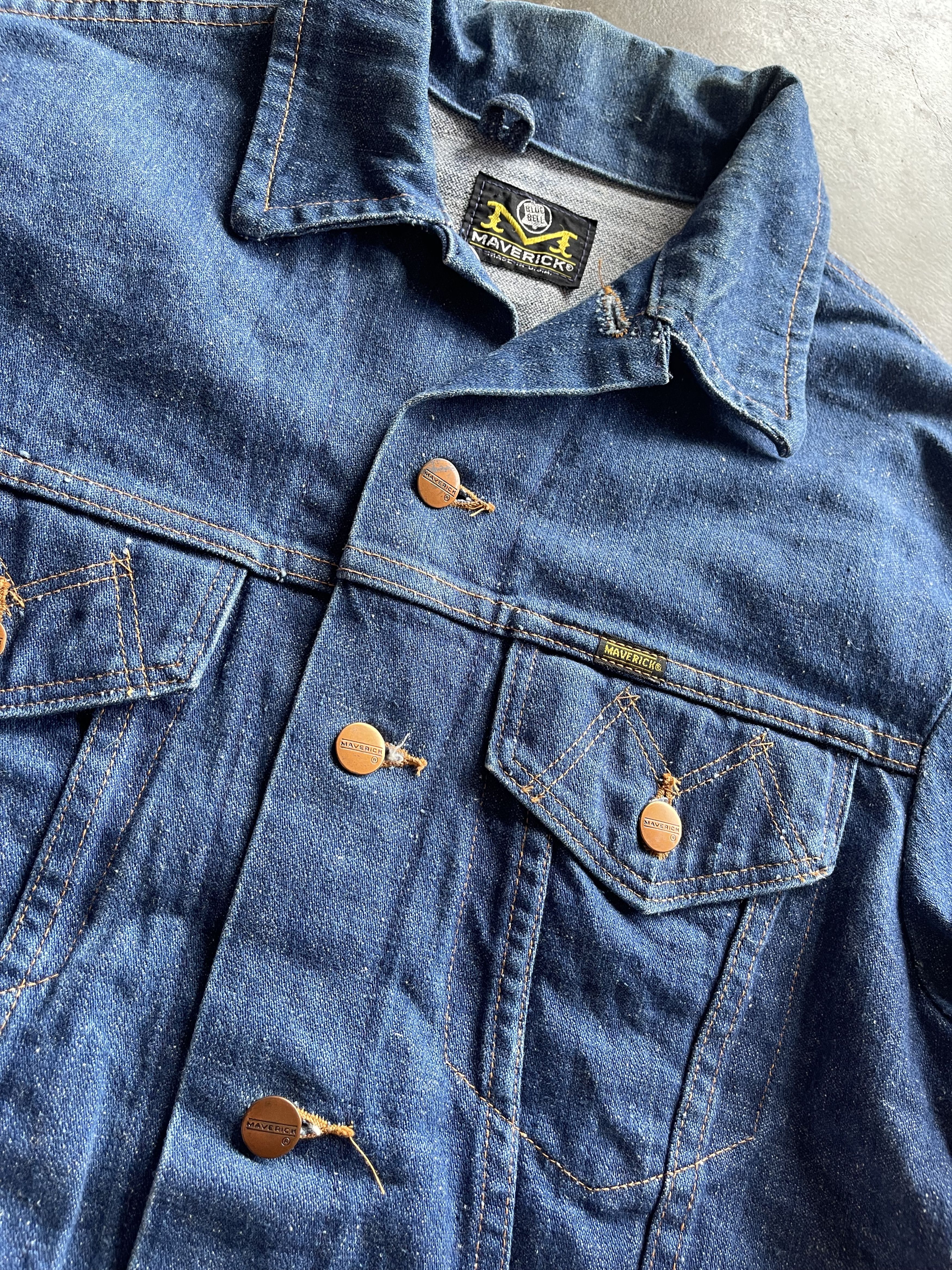 Vintage Vintage Maverick Blue Bell Denim Jacket Size US M / EU 48-50 / 2 - 8 Thumbnail