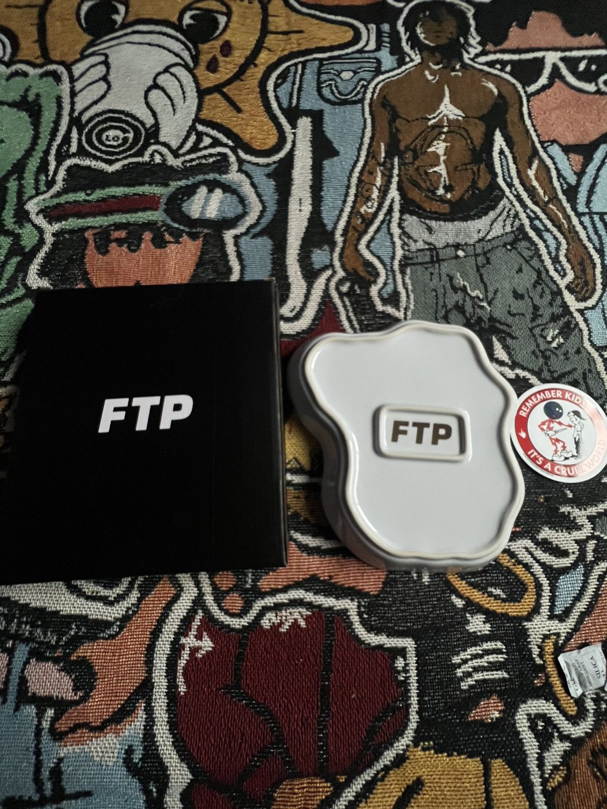 Fuck The Population Ftp Boris Ash Tray🚬 Size ONE SIZE - 9 Thumbnail