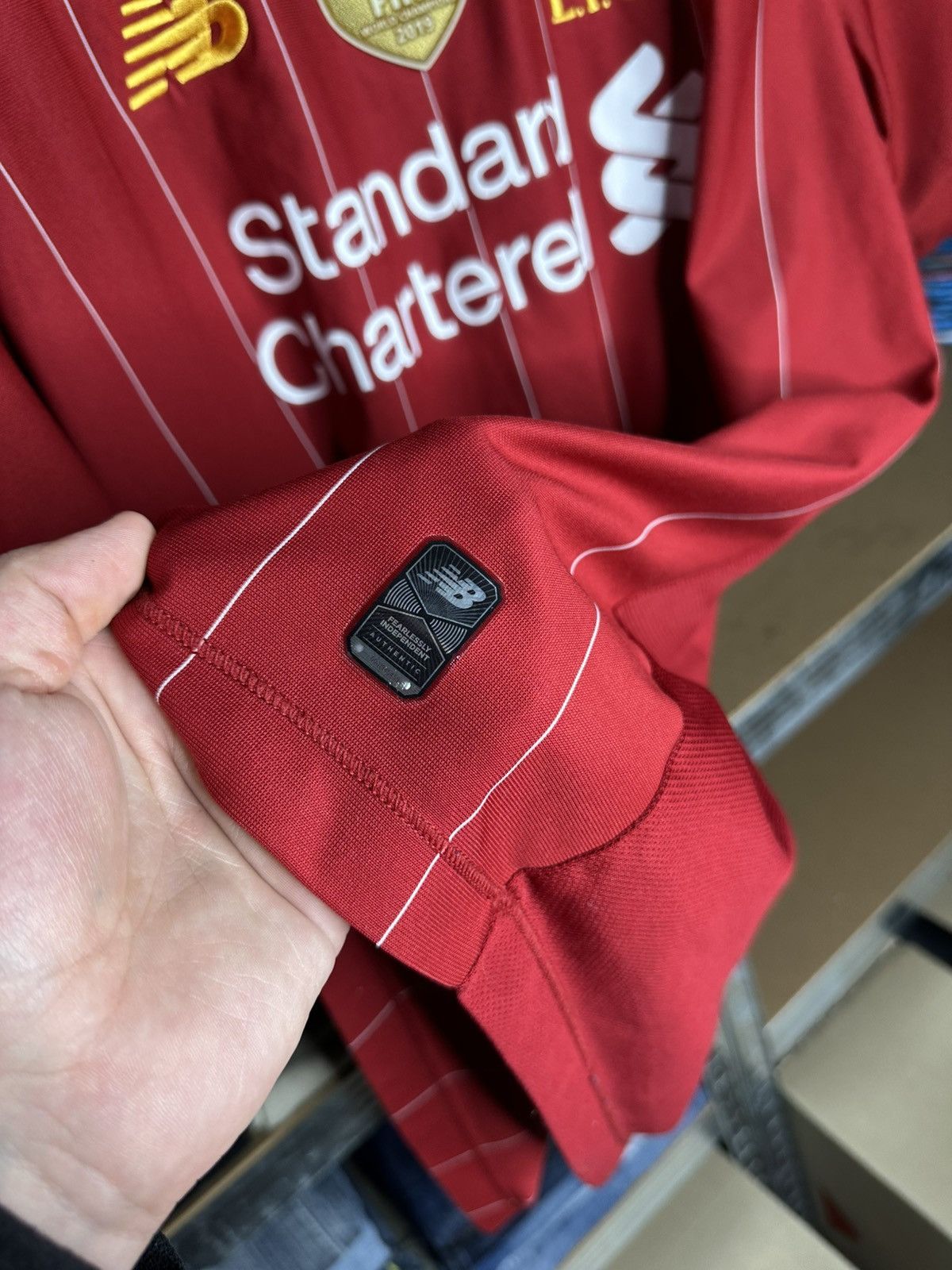 New Balance New Balance Liverpool FC 2019-20 Home Football Shirt Jersey Size US XL / EU 56 / 4 - 11 Thumbnail