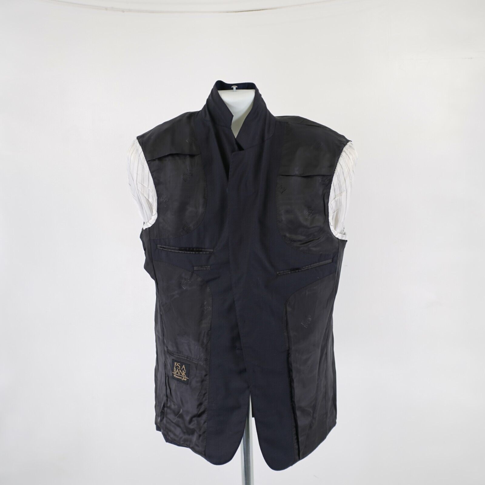 Jos. A. Bank Jos A Bank Signature Gold Wool Blue Glen Plaid 40R Suit Jack Size 40R - 10 Thumbnail