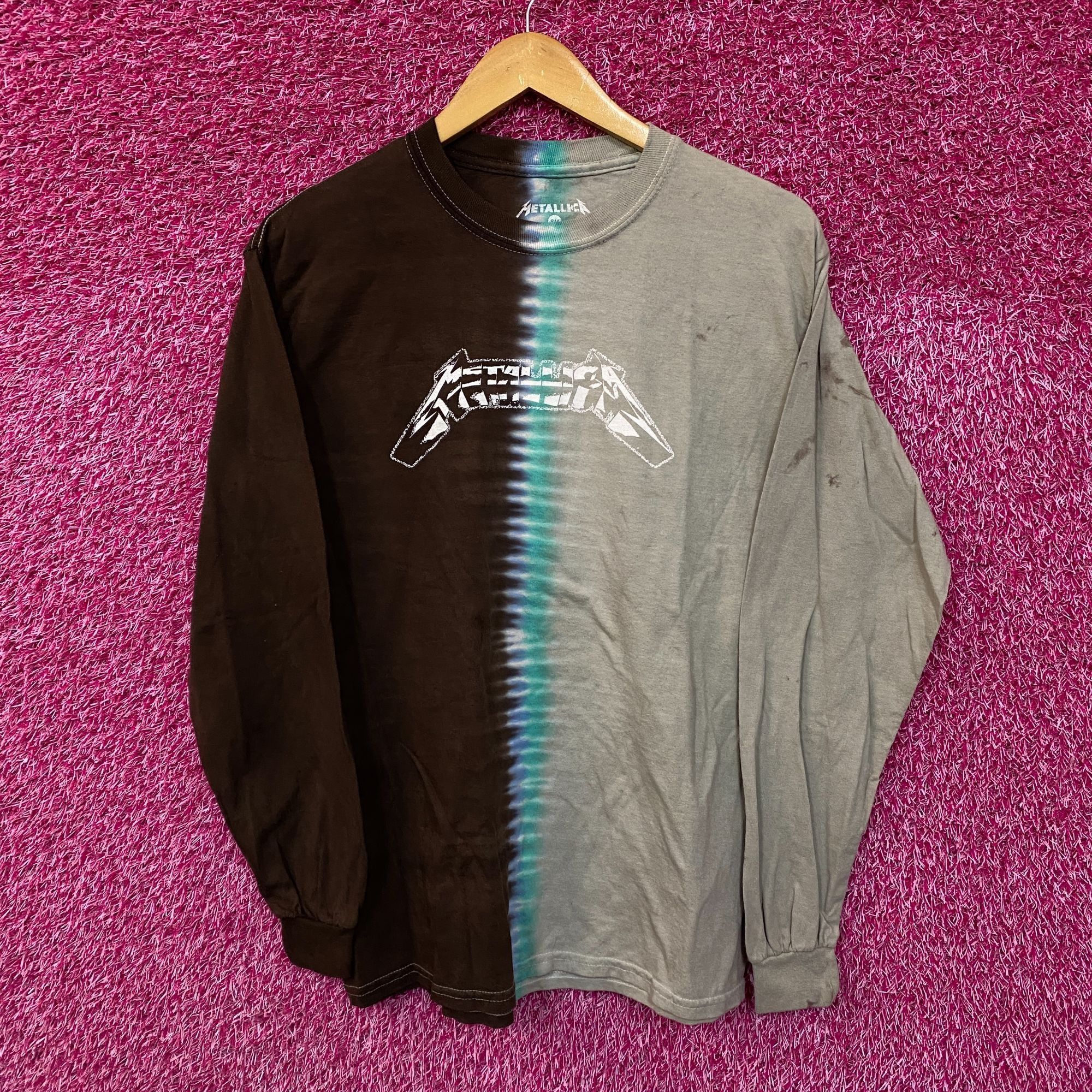 Metallica Metallica Split Dye Rock tie dye L/S shirt size small Size US S / EU 44-46 / 1 - 1 Thumbnail