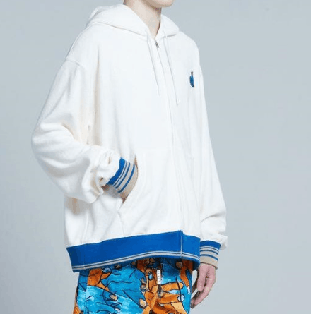 Marni o1srvl11e0724 Sweatshirt in White/Blue Size US M / EU 48-50 / 2 - 3 Thumbnail