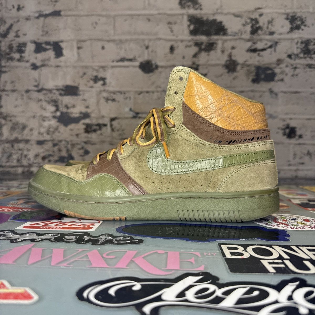Nike Nike Court Force Hi World Cup 2006 Sz 10 Pilgrim 313385-331 Size US 10 / EU 43 - 1 Thumbnail