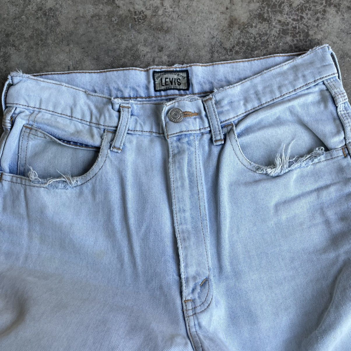 Levi's Vintage Clothing 🔥Vintage Levis 636 Stoned Washed Ripped Distress Denim Jeans Size US 30 / EU 46 - 16 Thumbnail