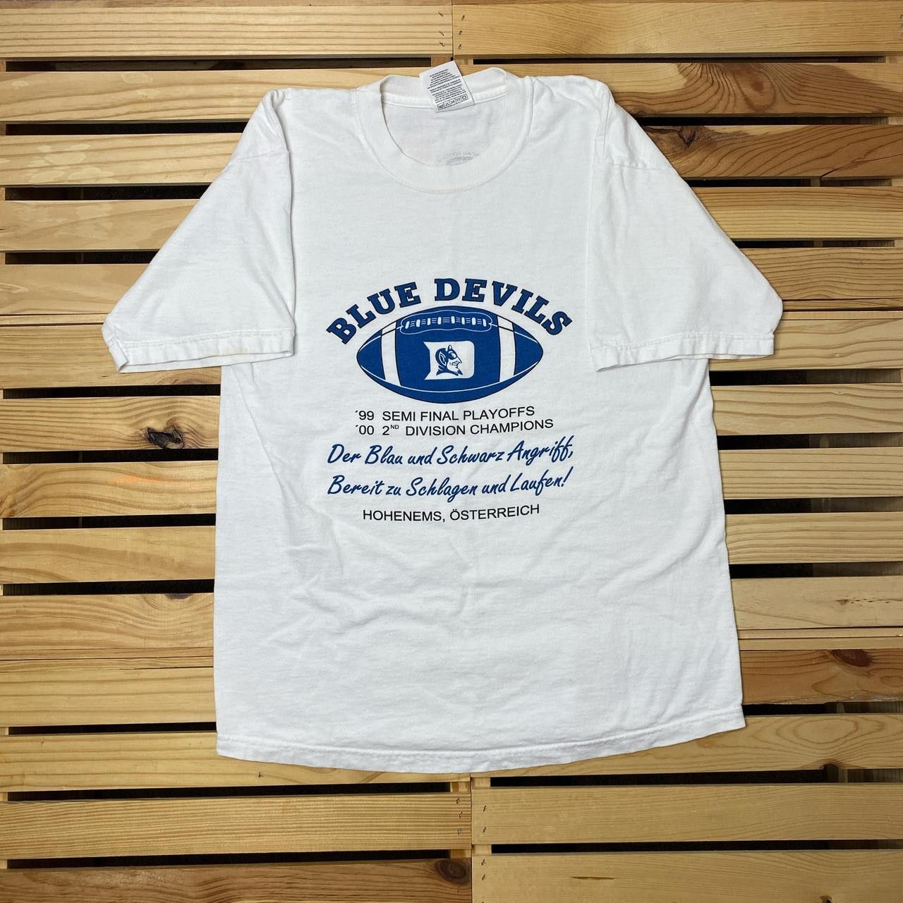Other Vintage Duke University White College Tee Size Medium Size US M / EU 48-50 / 2 - 1 Thumbnail
