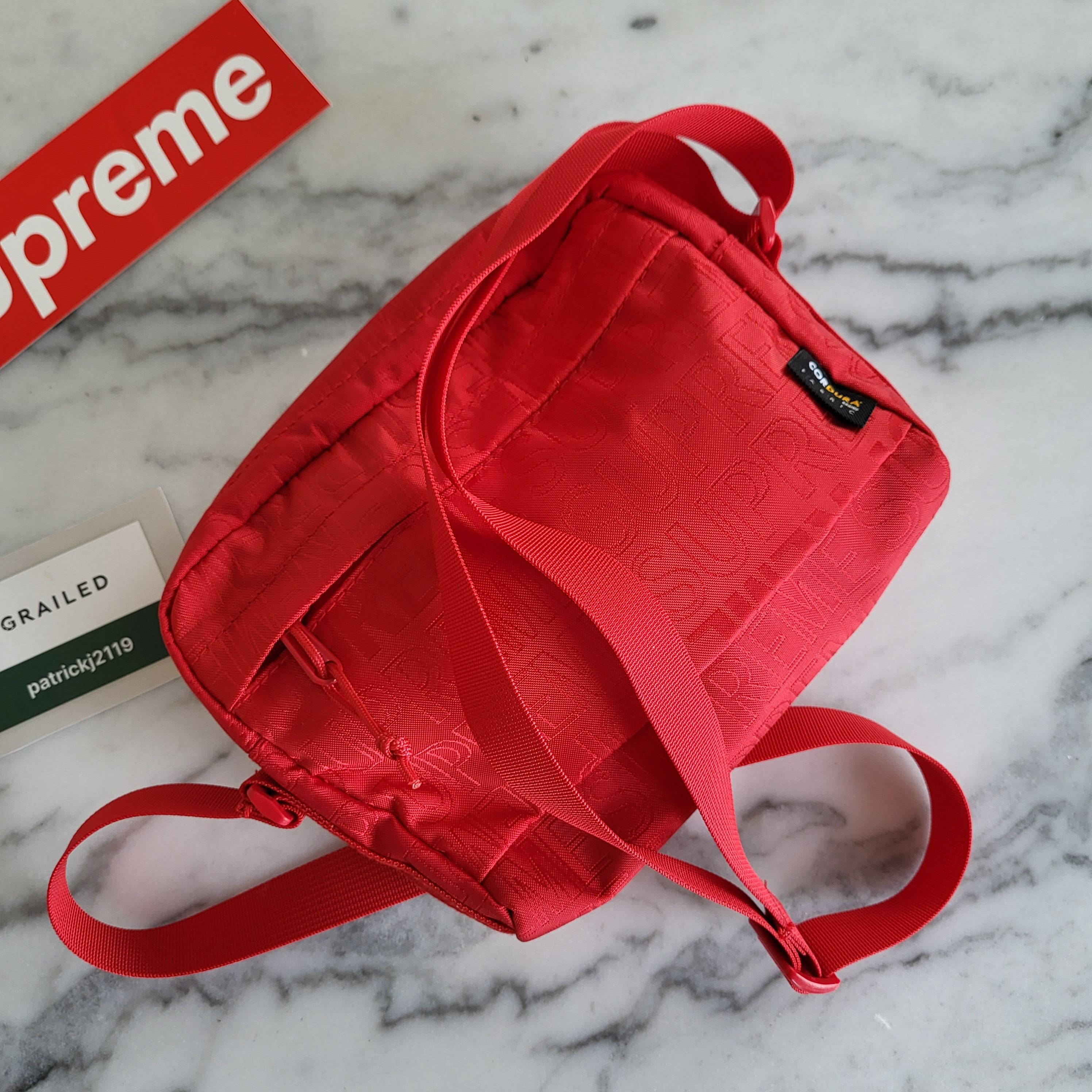 Supreme Supreme Shoulder Bag (RED) (SS19) Size ONE SIZE - 8 Thumbnail