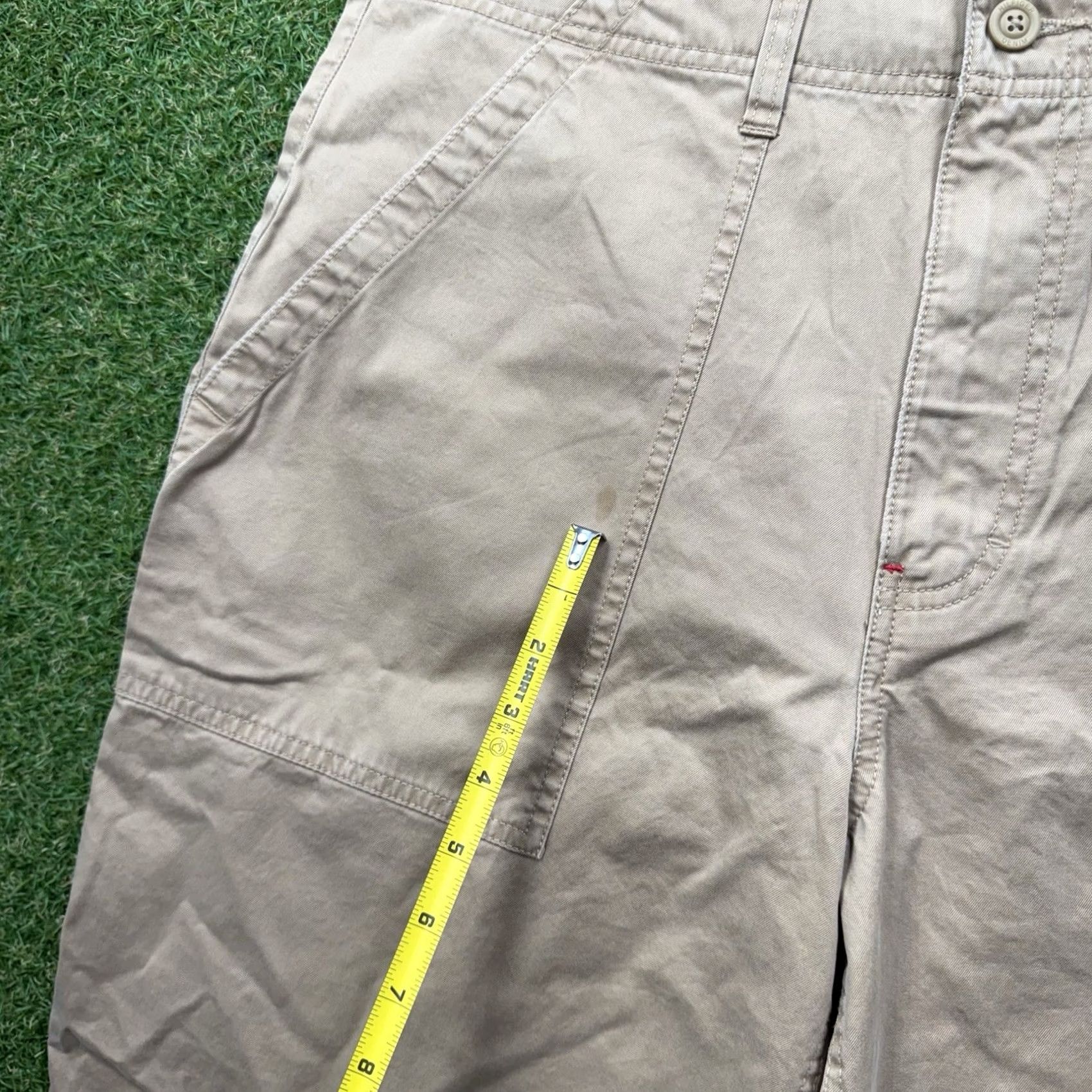 Tommy Hilfiger Tommy Hilfiger Red Label Shorts Mens 32 Chino Regular Beige, Logo, Pockets, Button, Flat Front, Cotton, NWT Size US 32 / EU 48 - 5 Thumbnail