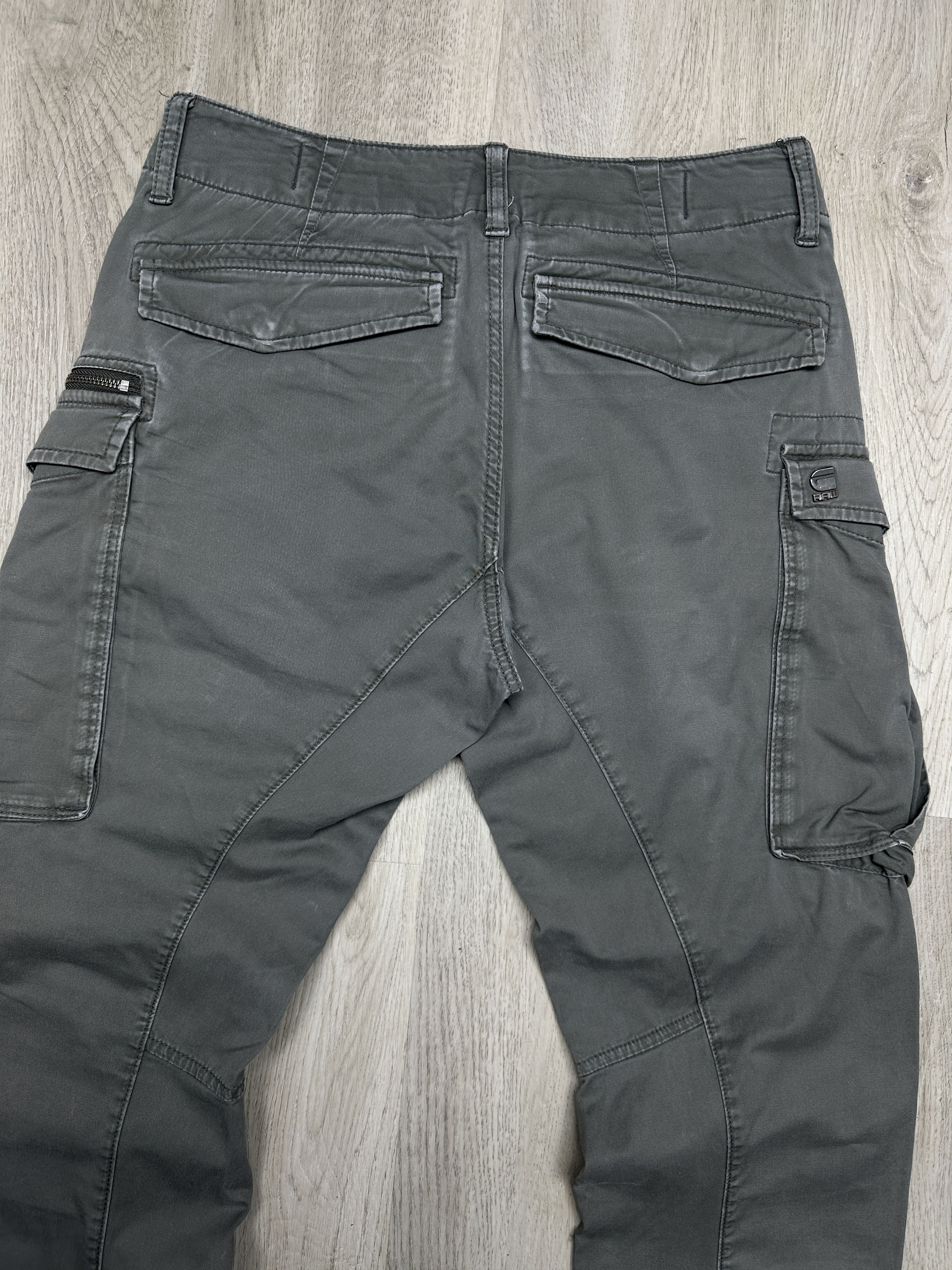 G-Star G Star Raw Mens Rovic Zip 3D Regular Tapered Cargo Pants Size US 31 - 12 Thumbnail
