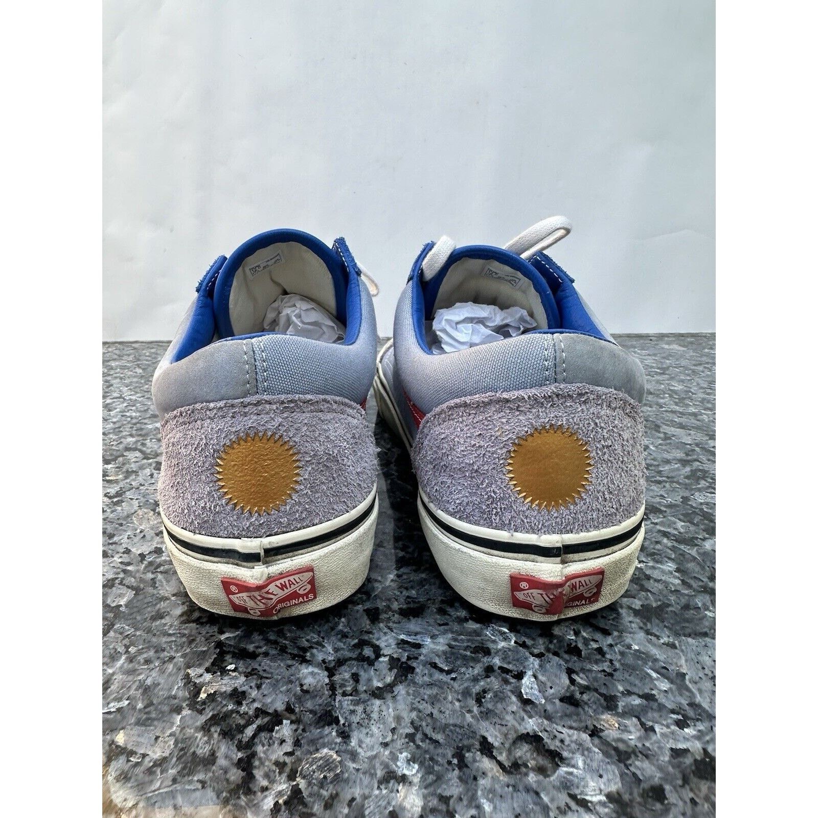 Vans Vans OG Old Skool LXGym Standard Dusty Blue Sneakers 12 Size US 12 / EU 45 - 7 Thumbnail