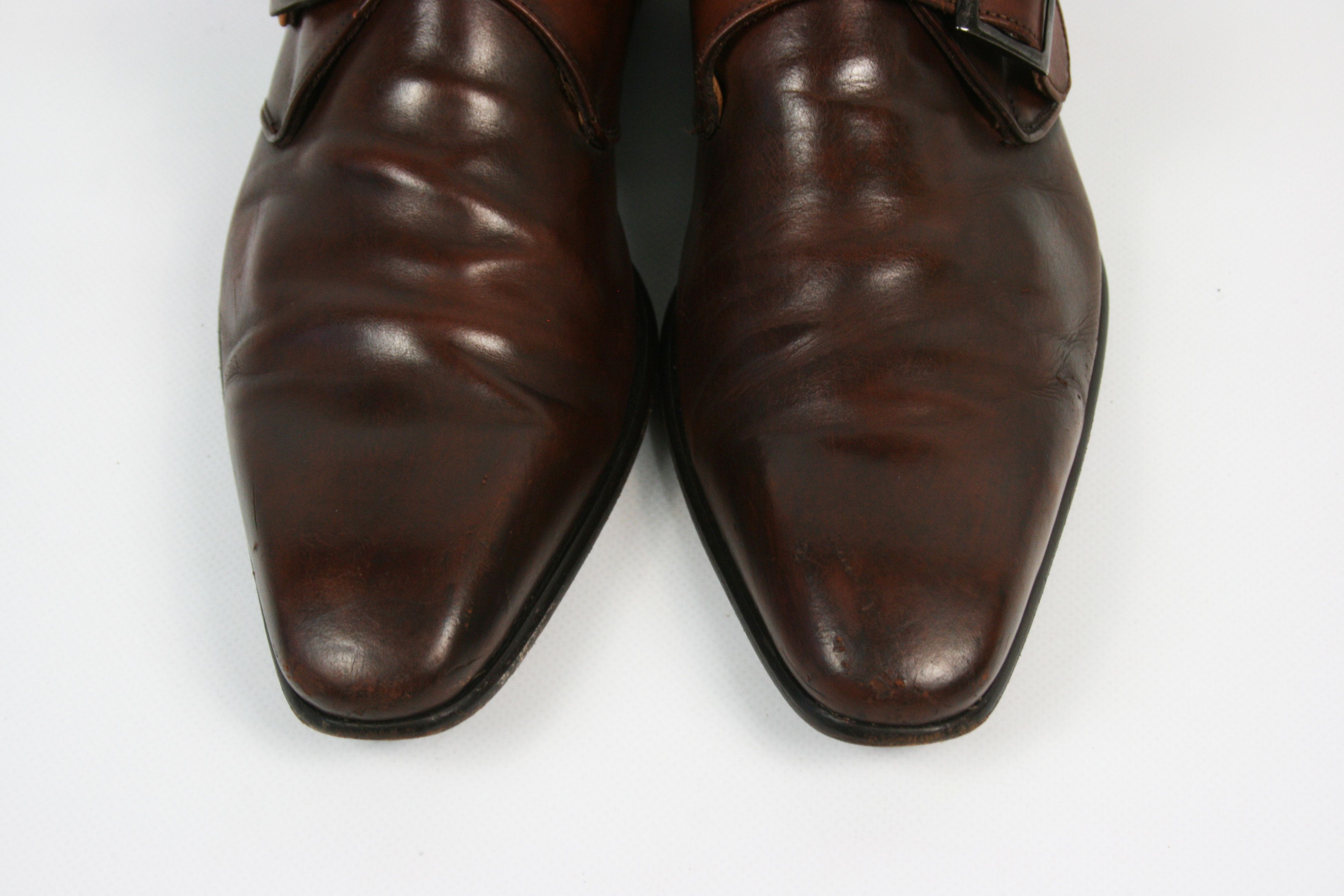 Suitsupply Strap Monk Leather Shoes Size US 9 / EU 42 - 4 Thumbnail