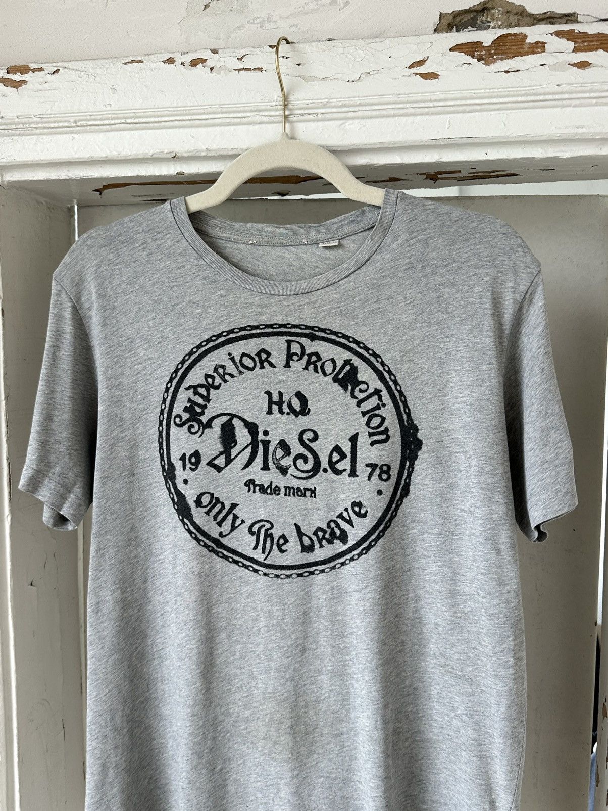 Diesel Vintage Diesel Gray T-shirt Size US M / EU 48-50 / 2 - 2 Thumbnail