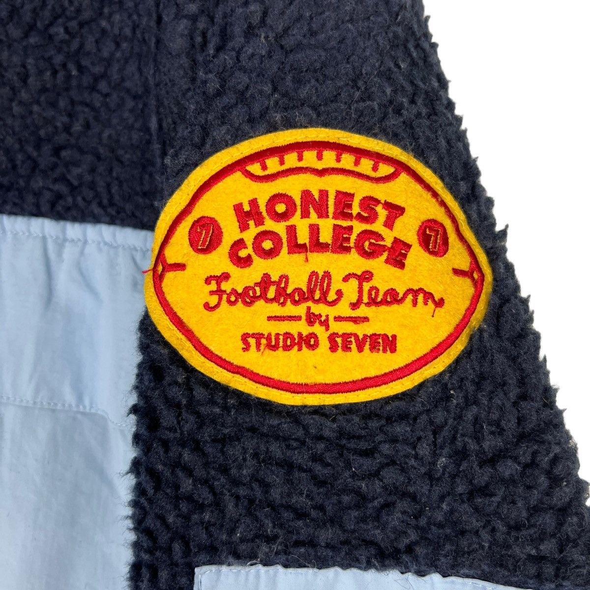 Studio Seven 🔥HONEST COLLEGE FOOTBALL TEAM BY STUDIO SEVEN FLEECE JACKET Size US M / EU 48-50 / 2 - 15 Thumbnail