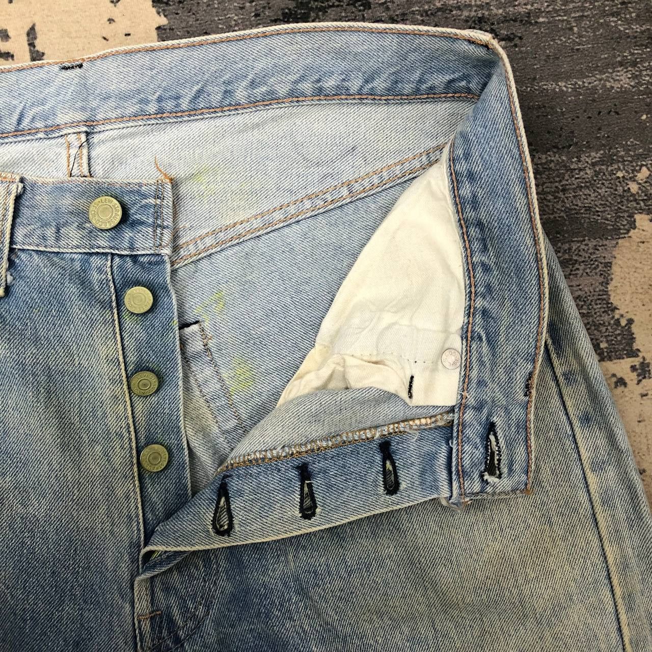 Levi's × Levi's Vintage Clothing P753 VTG RIDEM 501 SELVEDGE BUTTON NOM 6 LEVI'S JEANS Size US 32 / EU 48 - 6 Thumbnail