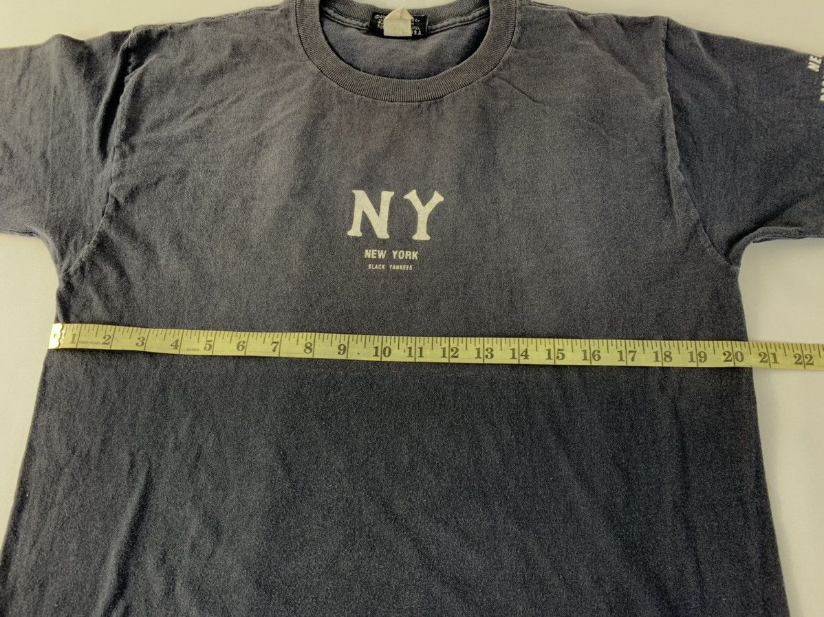 Vintage NY Black Yankees Negro League Baseball Museum Spell Out Tee Size US M / EU 48-50 / 2 - 8 Thumbnail