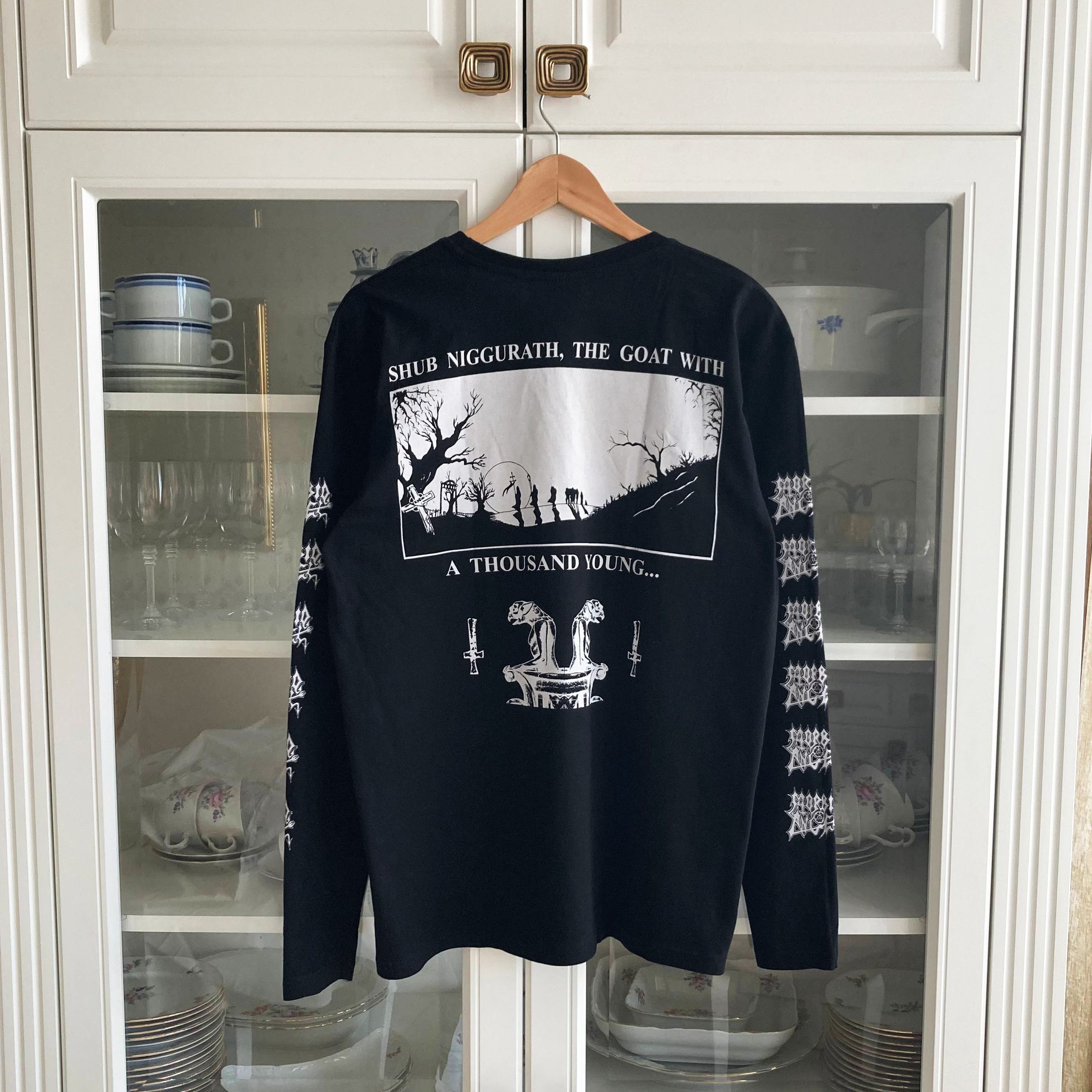 Band Tees Long Sleeve Morbid Angel - Abominations Of Desolation Size US L / EU 52-54 / 3 - 5 Thumbnail