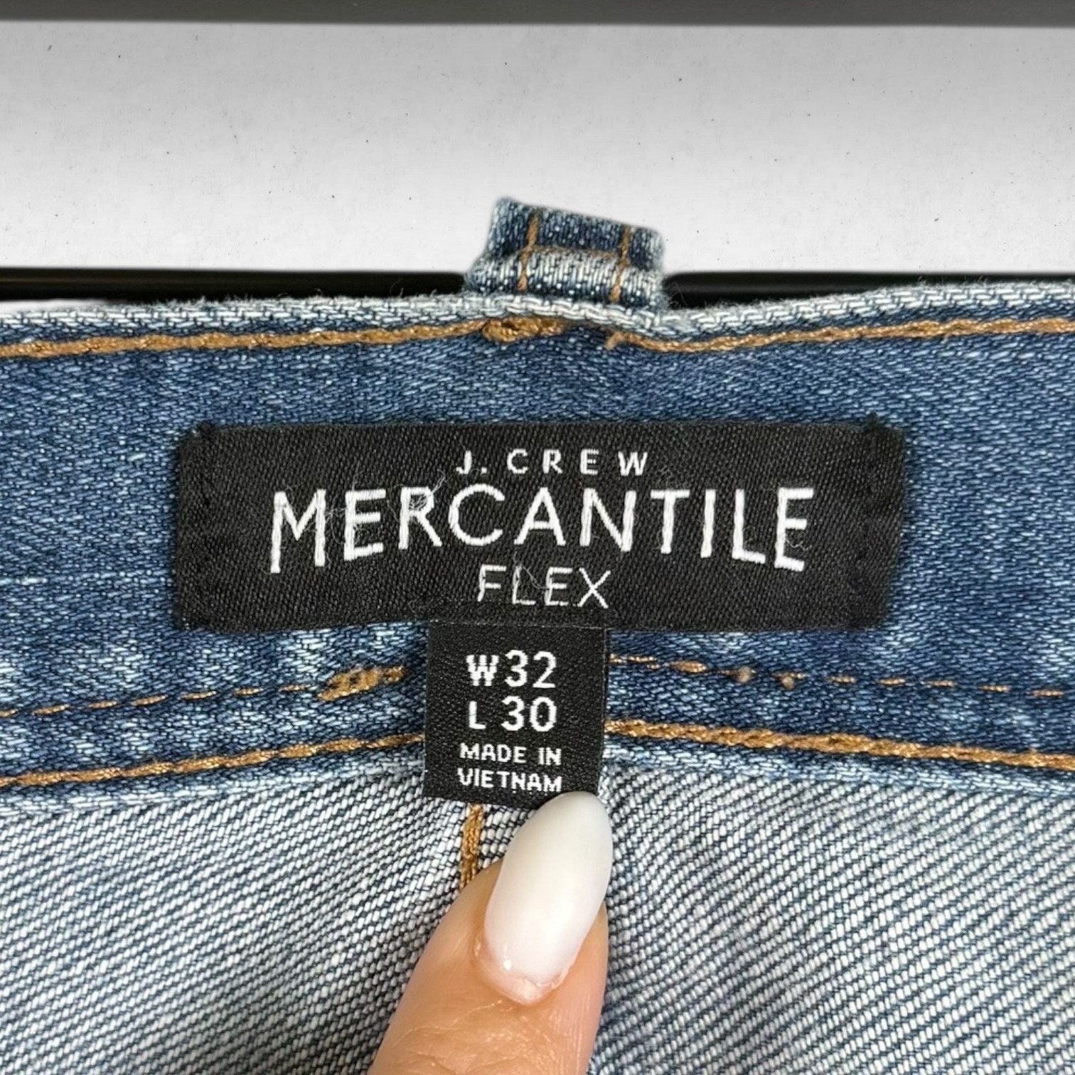 J.Crew J.Crew Mercantile Flex Men's Size W32 L30 Straight Leg Fit Size US 32 / EU 48 - 4 Thumbnail