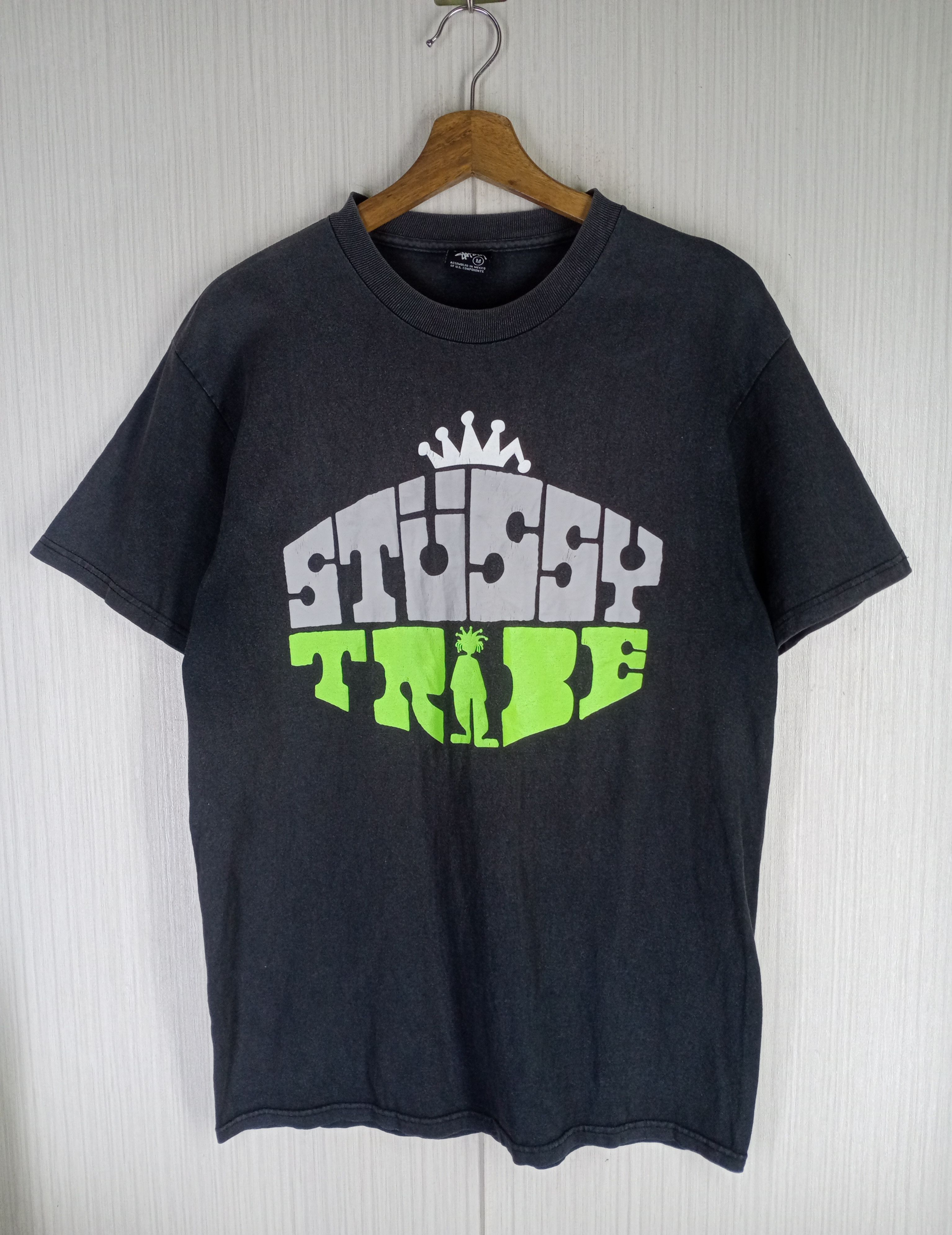 Stussy × Vintage Rare Vintage Stussy Tribe Tshirt Size US M / EU 48-50 / 2 - 1 Thumbnail