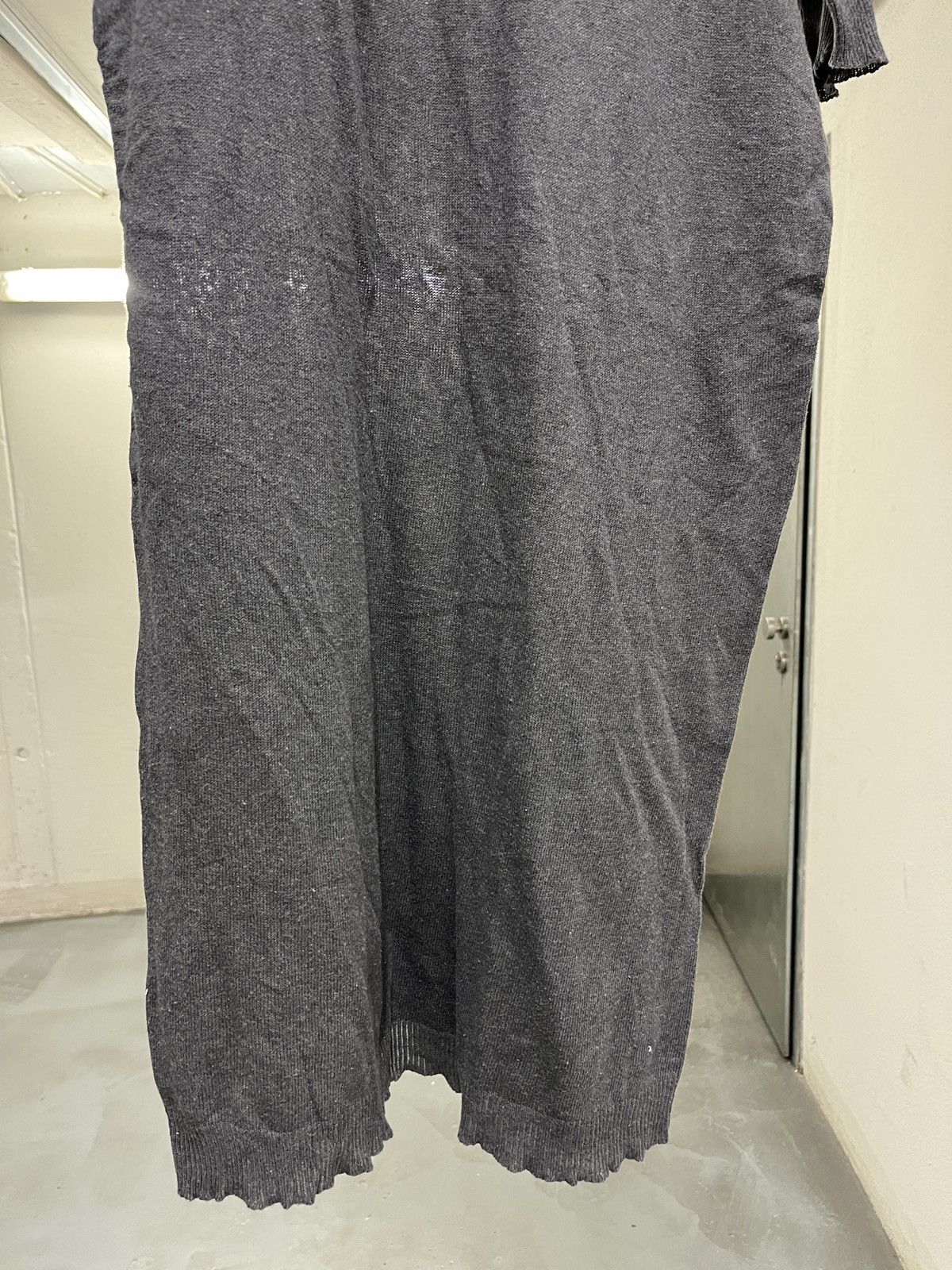 Yohji Yamamoto Y’s Yohji Yamamoto Layered Knit Cotton Dress Size L / US 10 / IT 46 - 8 Thumbnail