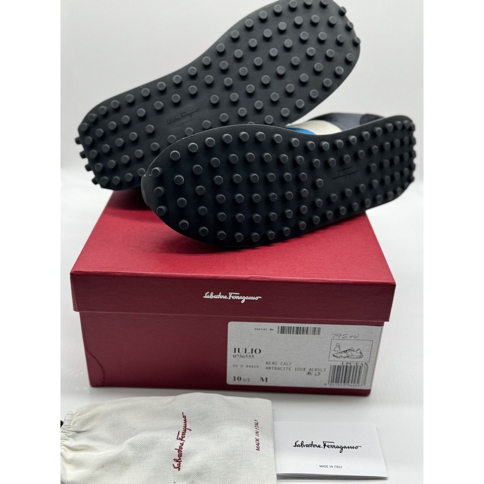 Salvatore Ferragamo Salvatore Ferragamo Iulio Sneakers sz. 10.5 us Size US 10.5 / EU 43-44 - 11 Thumbnail