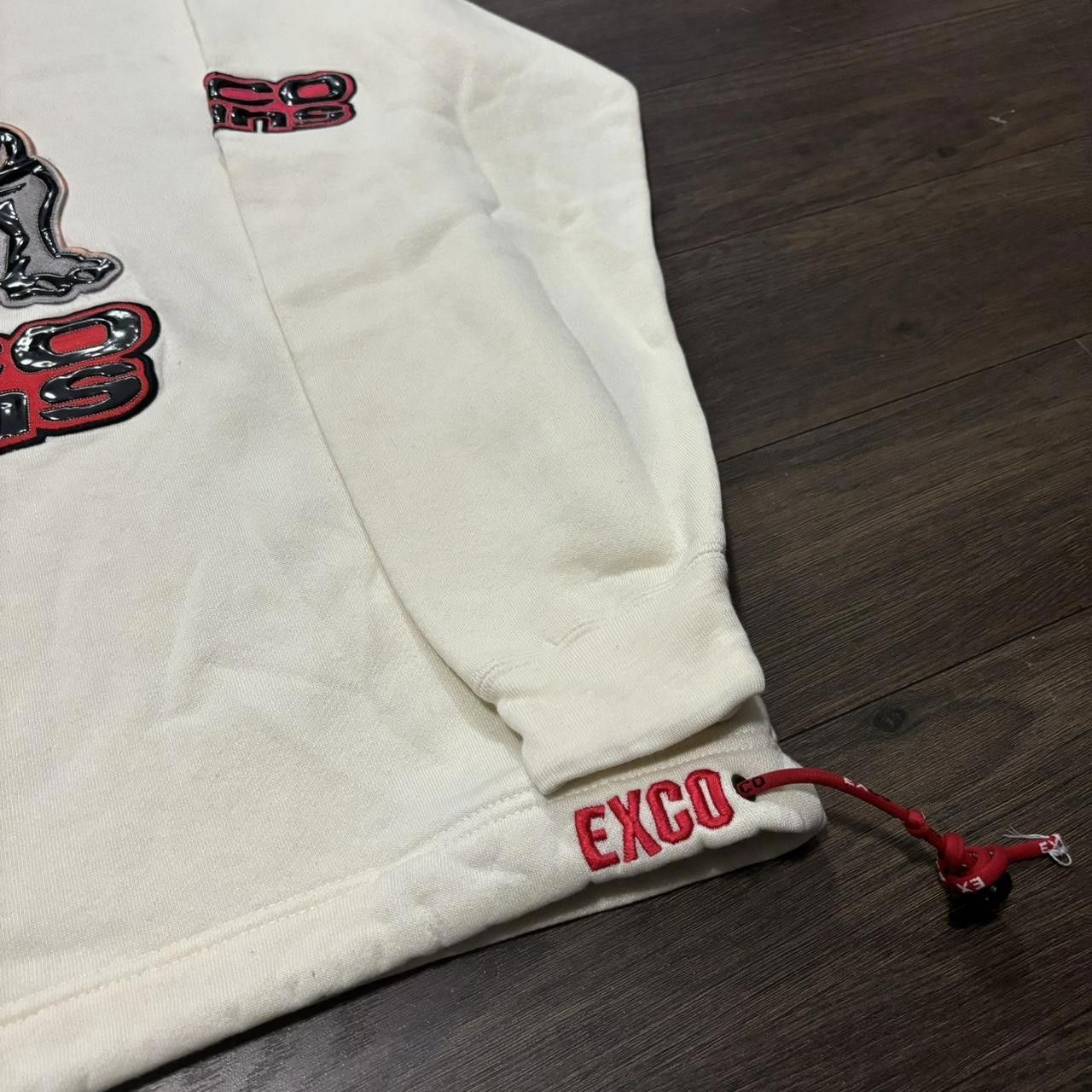Designer Vintage exco bulldog hoodie 00s S fits L/XL Size US L / EU 52-54 / 3 - 3 Thumbnail