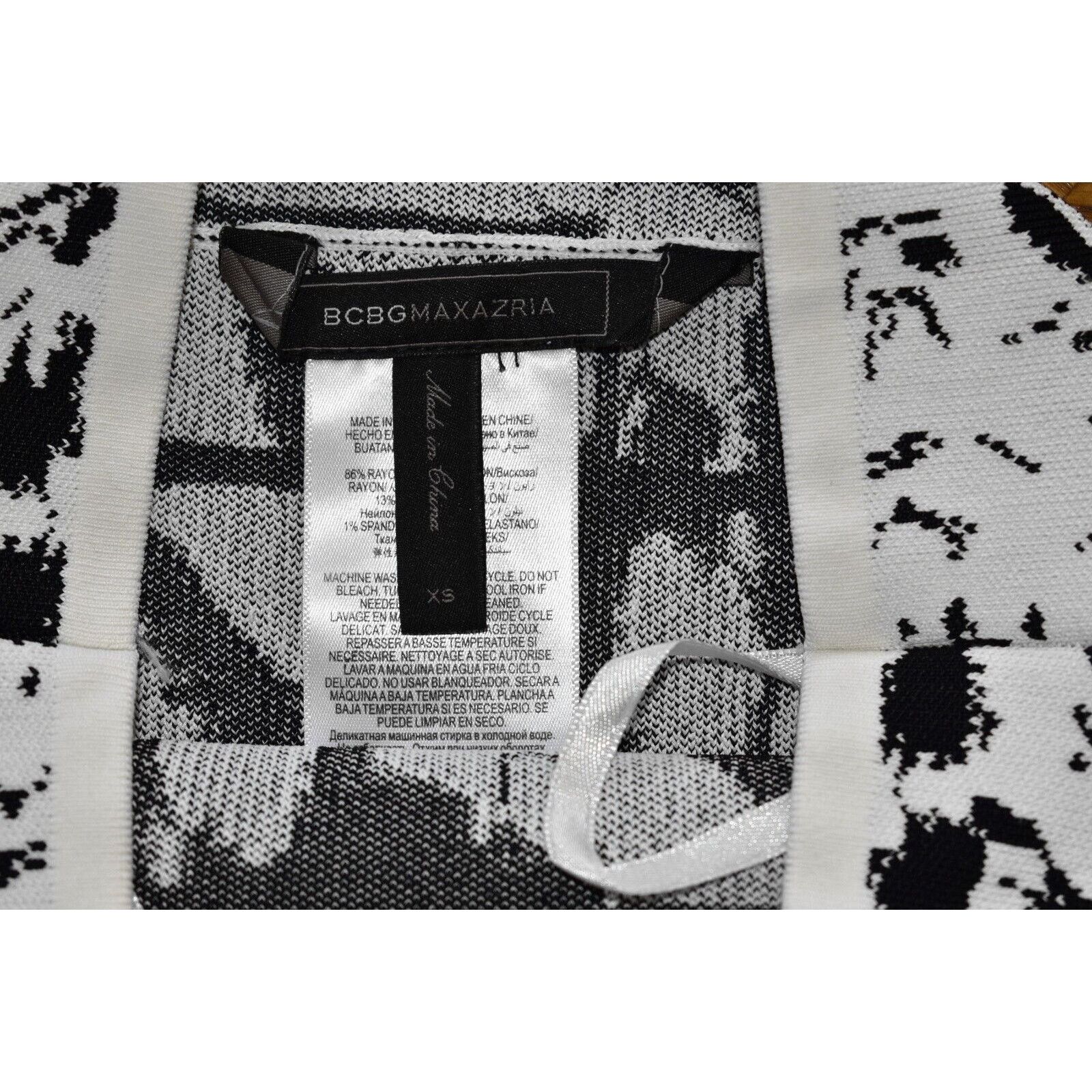 Bcbgmaxazria NEW BCBG MAXAZRIA Pavel Stretch Knit Rayon Pencil Skirt XS Size 24" / US 00 / IT 34 - 4 Thumbnail