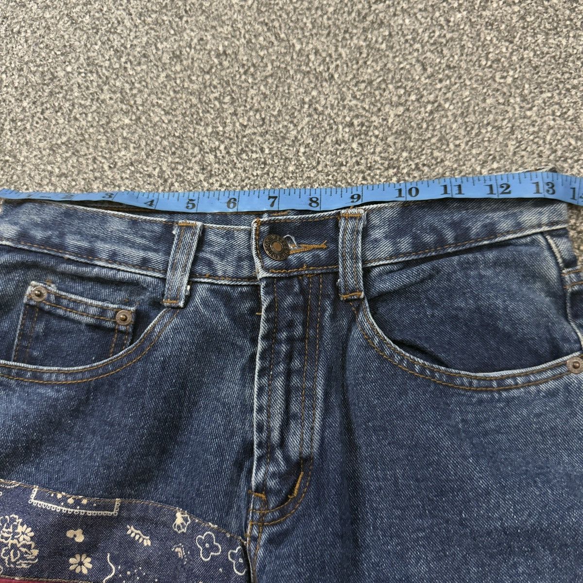 Japanese Brand Vintage 90s Japanese Flared Anap Weekend Edition Denim Size US 27 - 12 Thumbnail