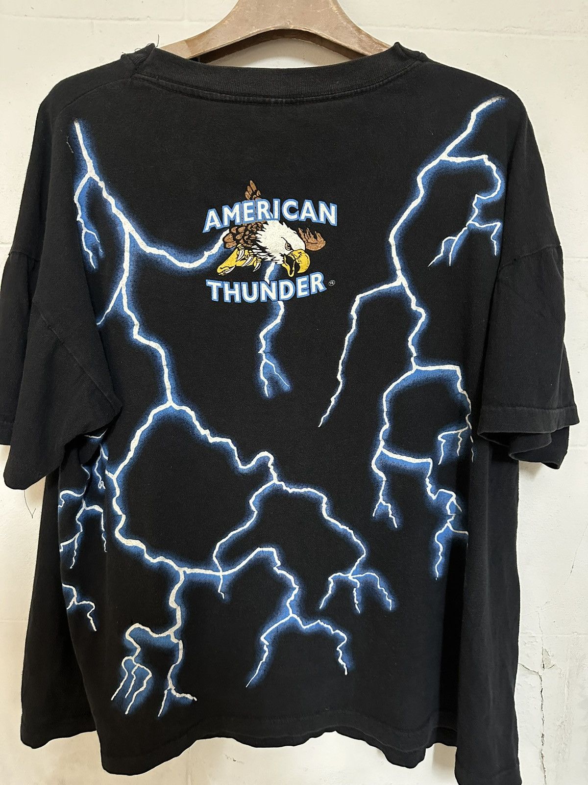 Band Tees × Vintage American thunder 90s Size US XL / EU 56 / 4 - 4 Thumbnail