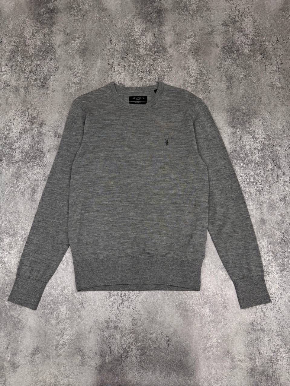 Allsaints AllSaints Men Sweater Grey Crewneck Size Medium Size US M / EU 48-50 / 2 - 1 Thumbnail