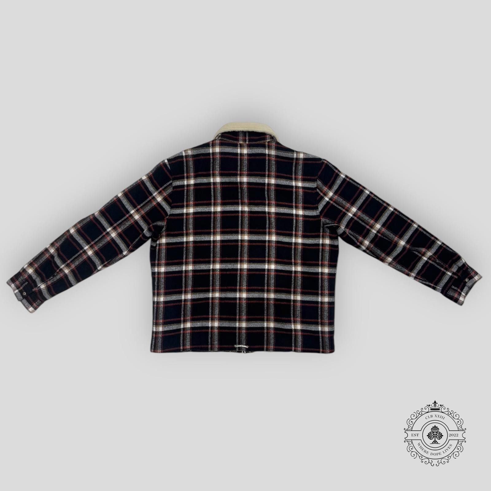 Chrome Hearts Chrome Hearts Shearling Collar Zip-up Jacket Size ONE SIZE - 2 Thumbnail