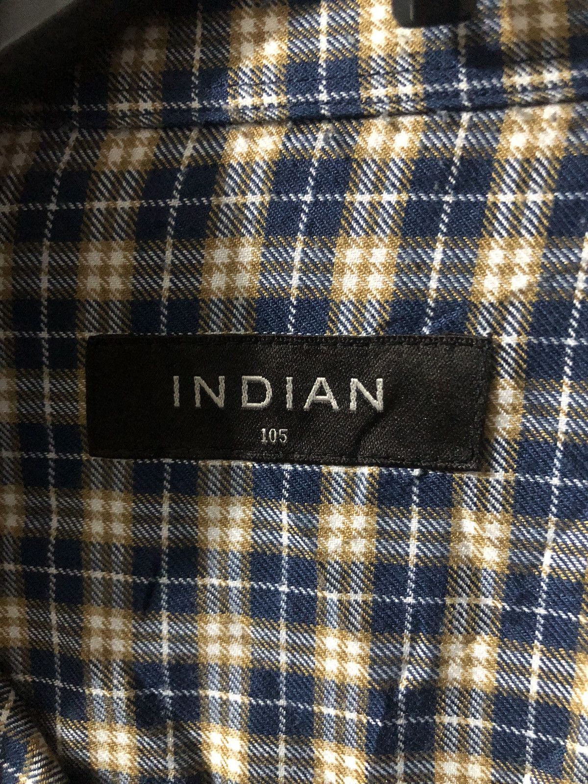 Flannel FLANNEL x INDIAN BLUE/YELLOW/WHITE Size US XXL / EU 58 / 5 - 2 Thumbnail