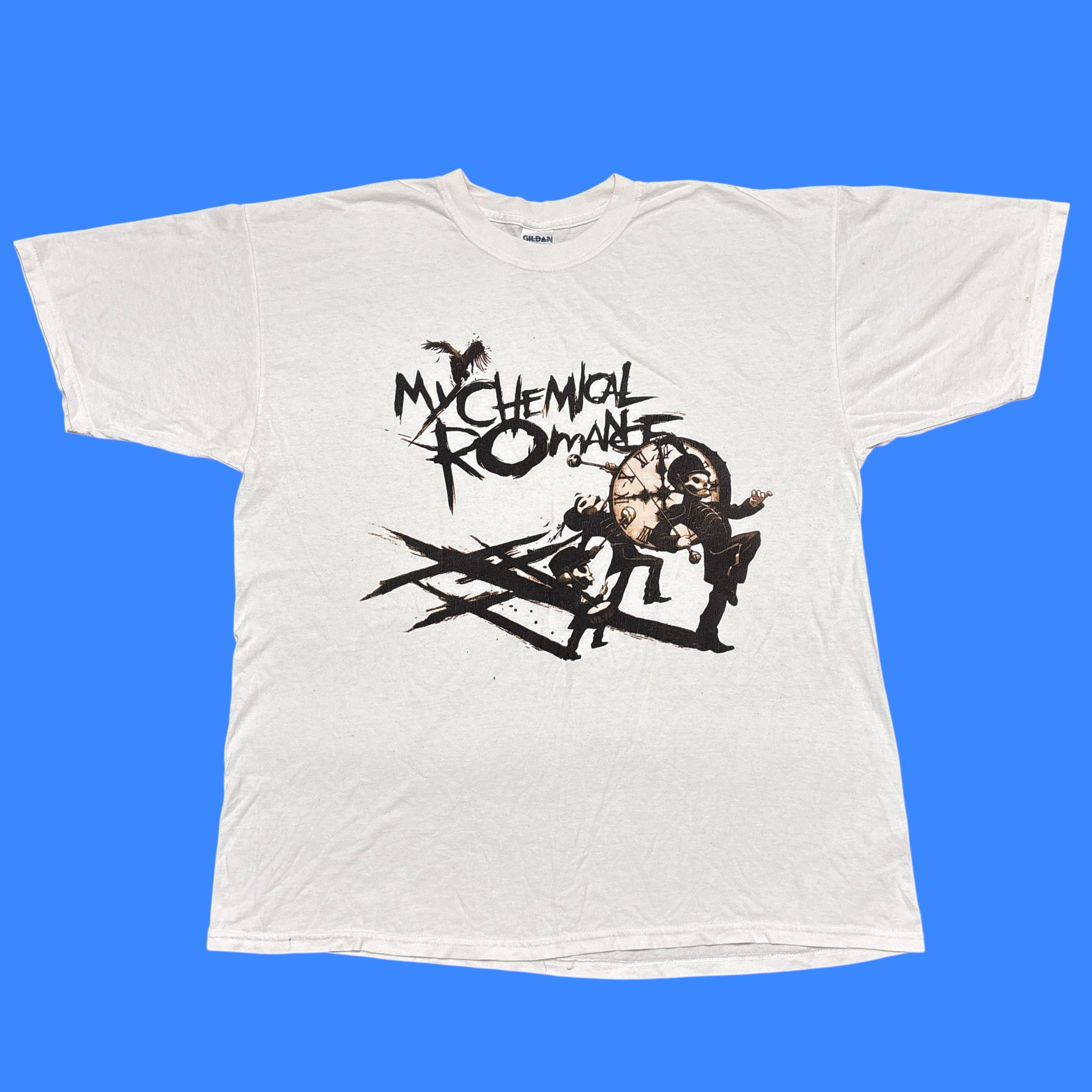Band Tees Vintage My Chemical Romance Shirt Y2K Tour Emo Band Tee Size US XL / EU 56 / 4 - 1 Thumbnail