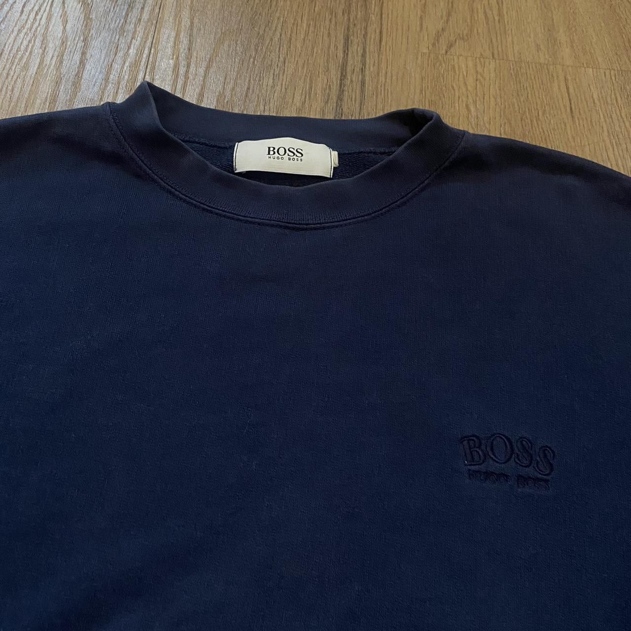 Hugo Boss Hugo Boss Sweatshirt Boxy Vintage y2k Embroidered Size US M / EU 48-50 / 2 - 2 Thumbnail
