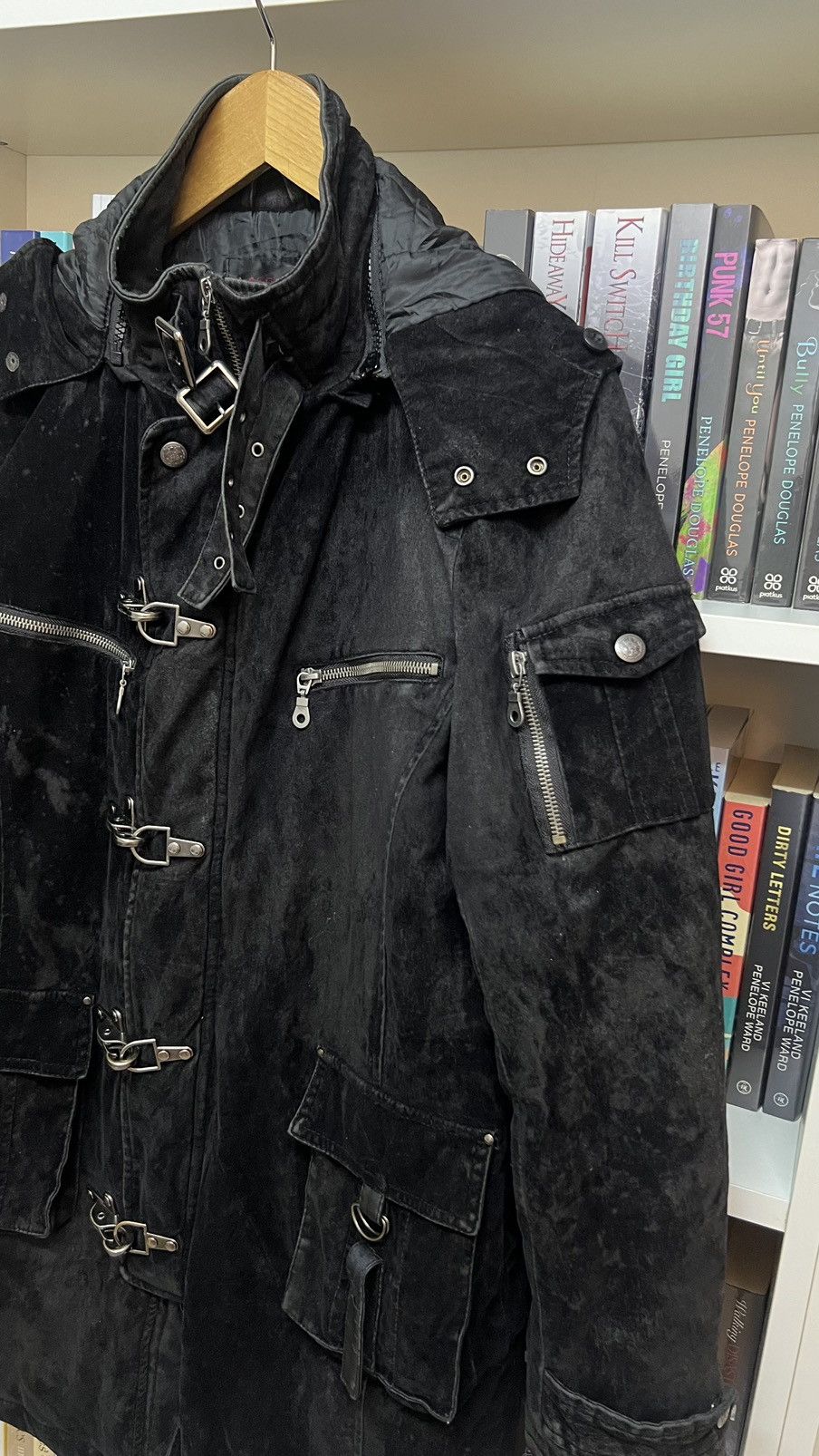 Japanese Brand Laform Japan Seditionaries Tactical Suede Jacket Size US M / EU 48-50 / 2 - 3 Thumbnail