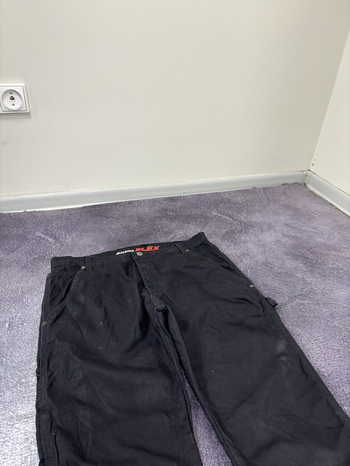 Dickies Vintage Dickies Flex Black Y2K Work Hype Pants Size US 36 / EU 52 - 11 Thumbnail