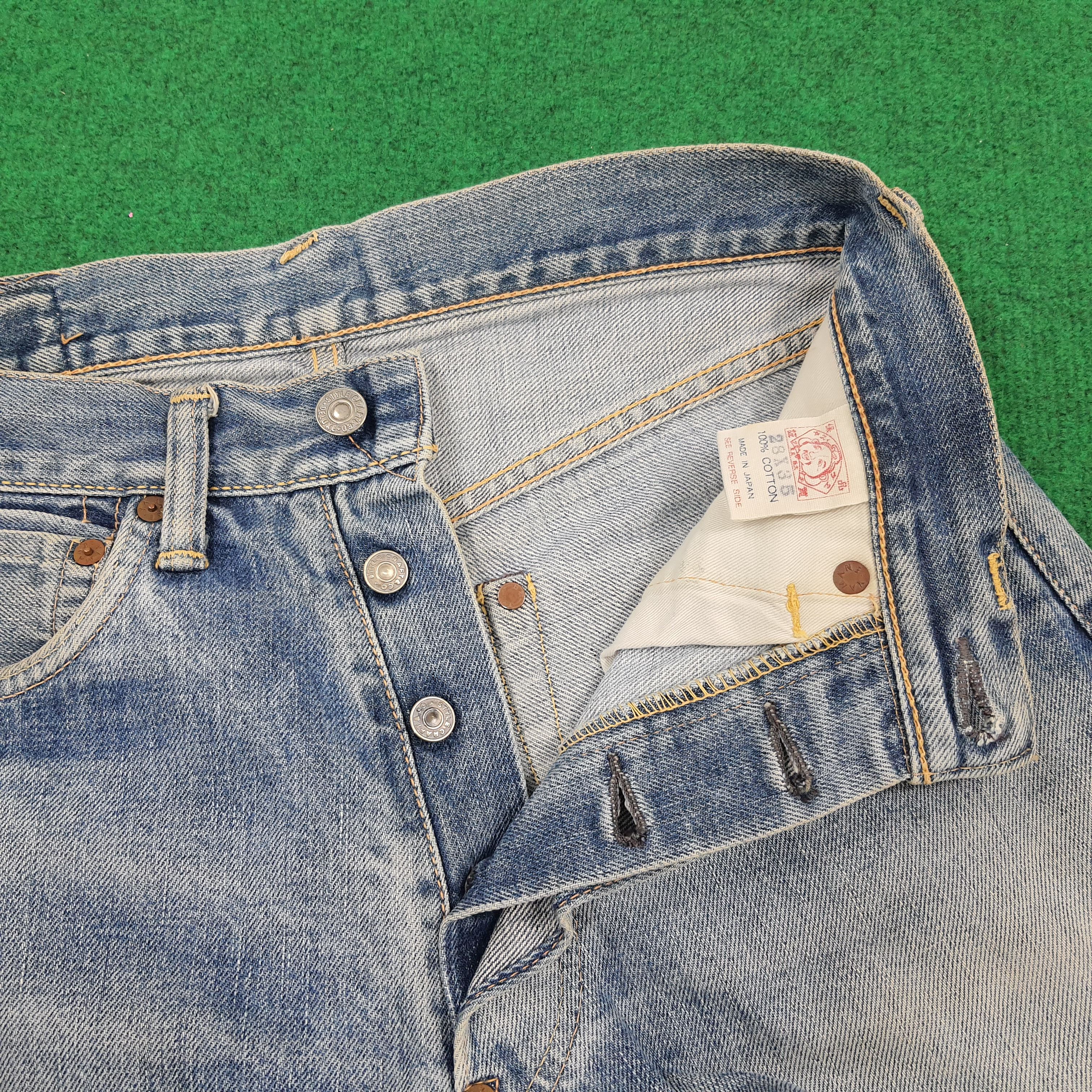 Evisu × Japanese Brand × Vintage Vintage Evisu Selvedge Japan Brand Custom Daicock Jeans Size US 27 - 6 Thumbnail