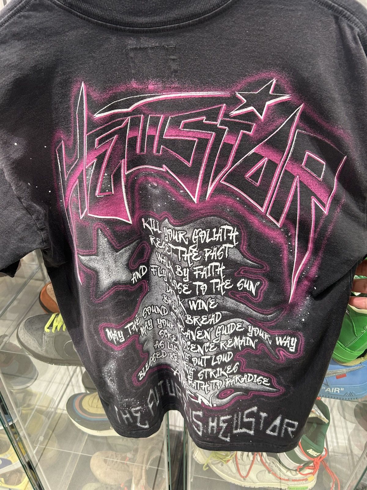 HELLSTAR Hellstar the future tee black pink Size US XS / EU 42 / 0 - 4 Thumbnail