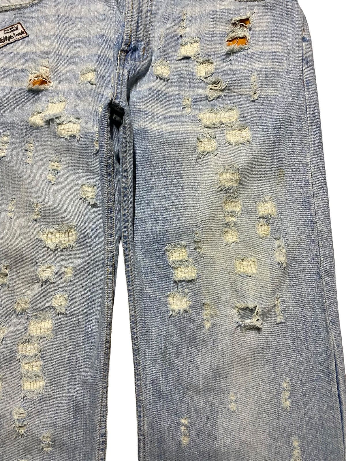 Replay Vintage Japanese Brand Replay Faded Wash Distressed Jeans Size US 36 / EU 52 - 8 Thumbnail