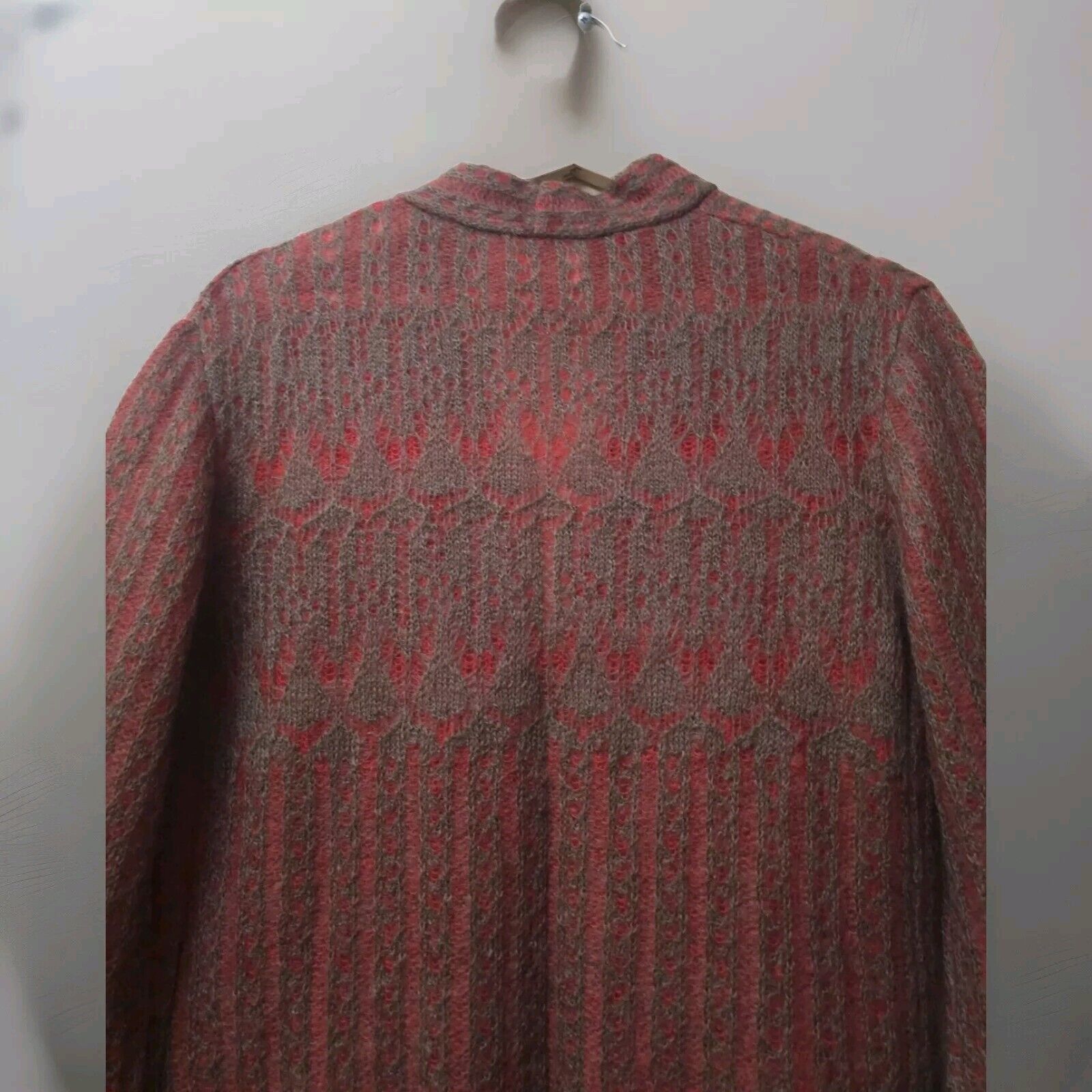 Vintage Gai Mattiolo Mohair Wool Long Cardigan Coat One Size Size ONE SIZE - 4 Thumbnail