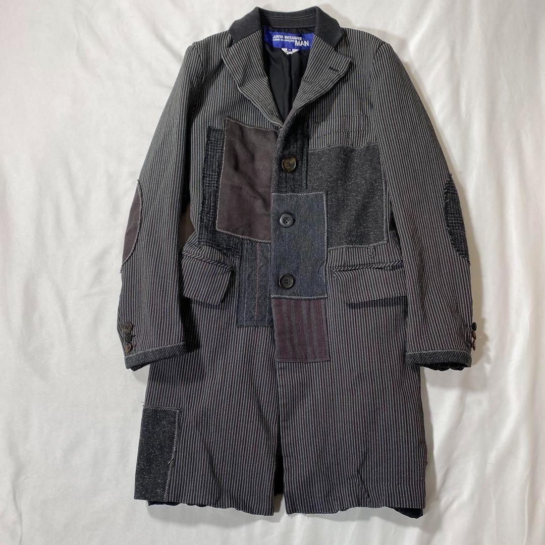 Comme des Garcons × Junya Watanabe AW13 Patchwork Coat Size US XS / EU 42 / 0 - 1 Thumbnail