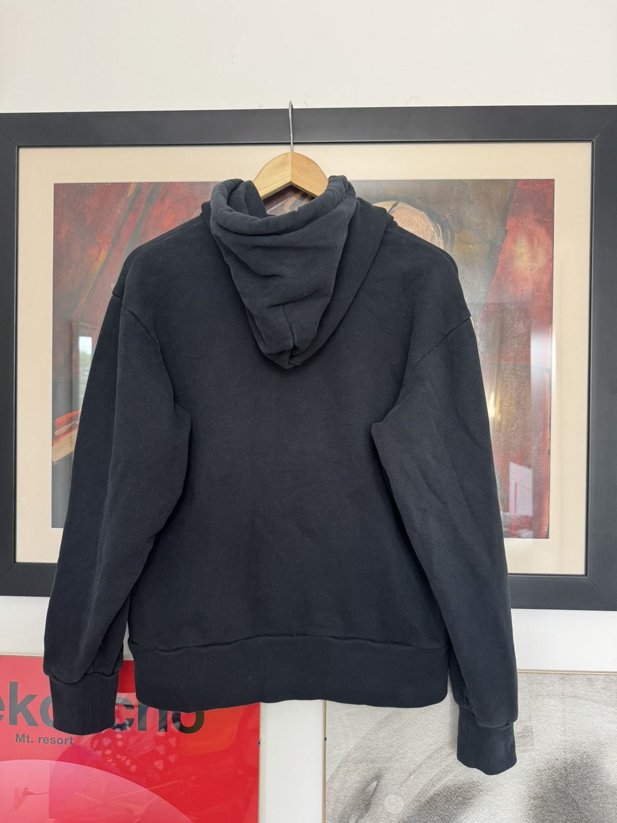 Acne Studios Acne Studios Face Center Logo Hoodie Rare Black Yellow Hype Size US S / EU 44-46 / 1 - 2 Thumbnail