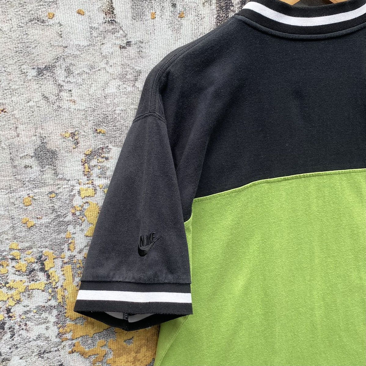 Nike Vintage 90s Nike Air Jordan Polo Shirt Embroidery Air Jordan Size US M / EU 48-50 / 2 - 7 Thumbnail