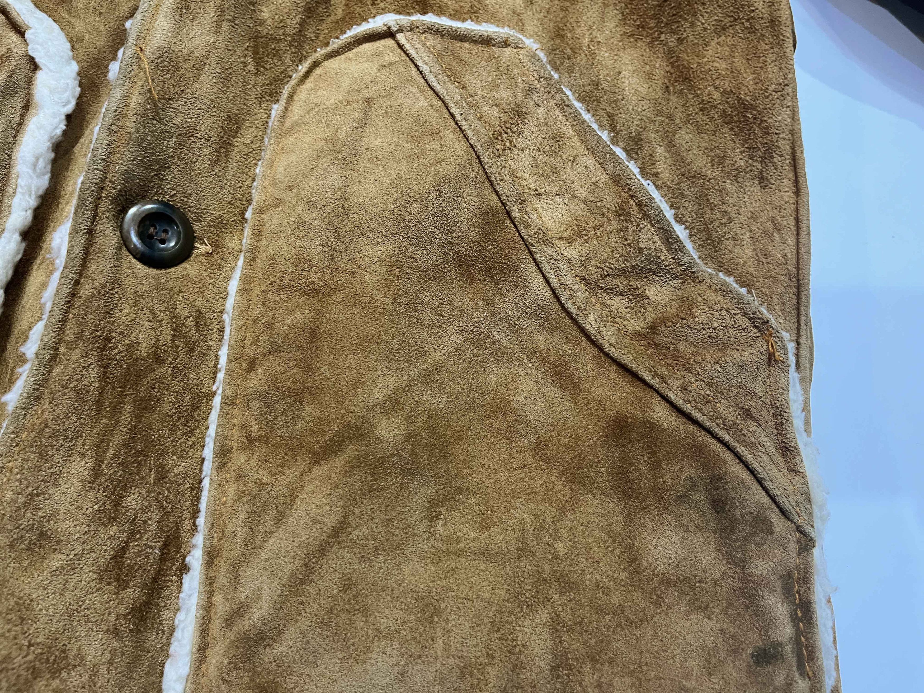 Cooper Vtg Cooper Western Rancher Shearling Suede Leather Jacket Size US M / EU 48-50 / 2 - 5 Thumbnail